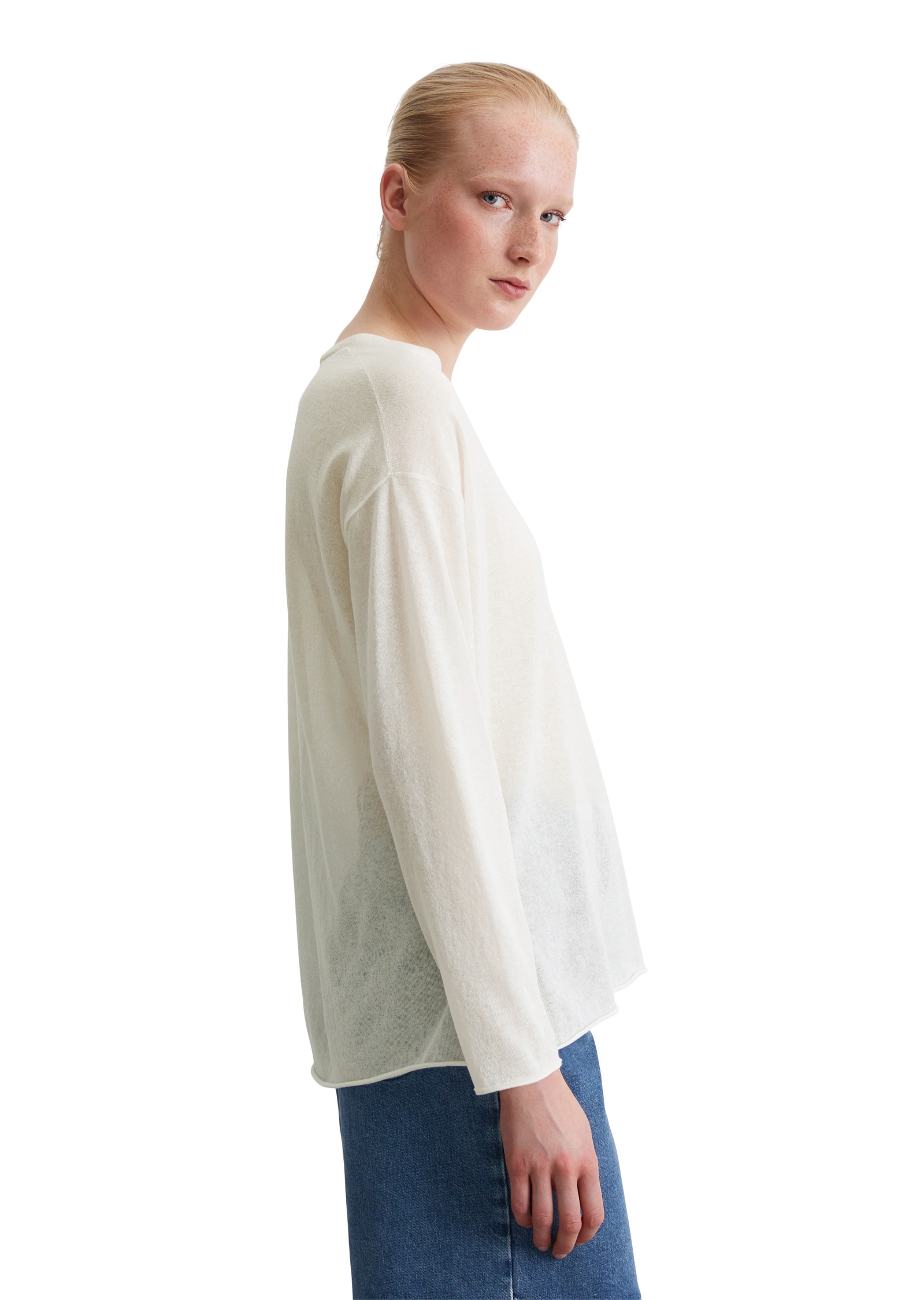 Marc O'Polo Strickpullover »aus Organic-Cotton-Mix«