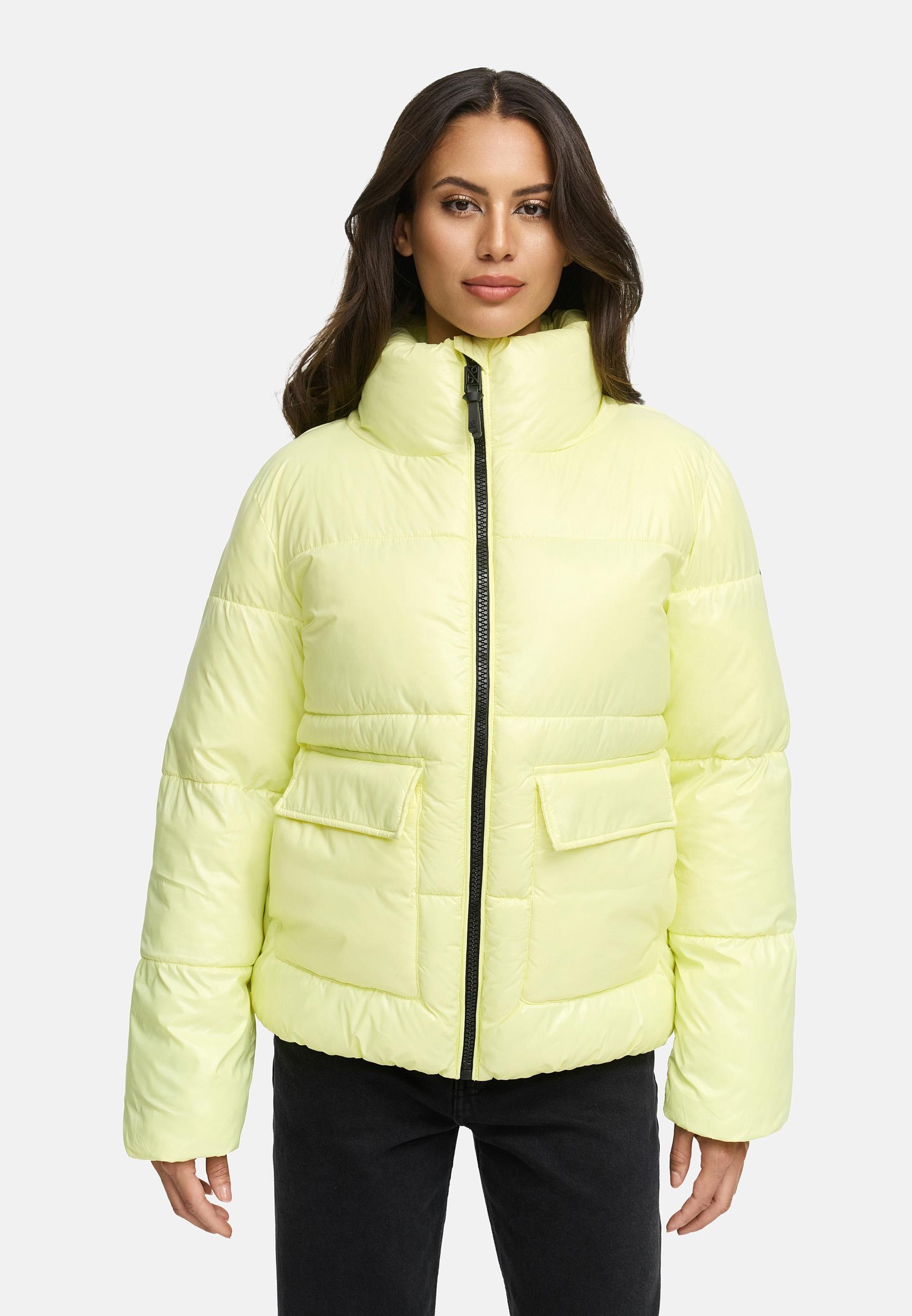 Navahoo Kurzjacke »Eispracht 14«, ohne Kapuze, Kurze gesteppte Damen Winterjacke