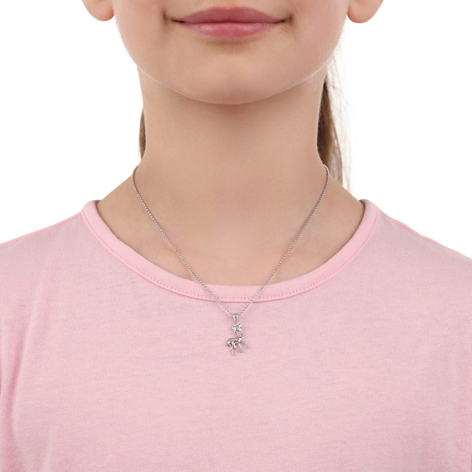 Prinzessin Lillifee Kette mit Anhänger »Rehkitz-Motiv, 2038748, 2038955«