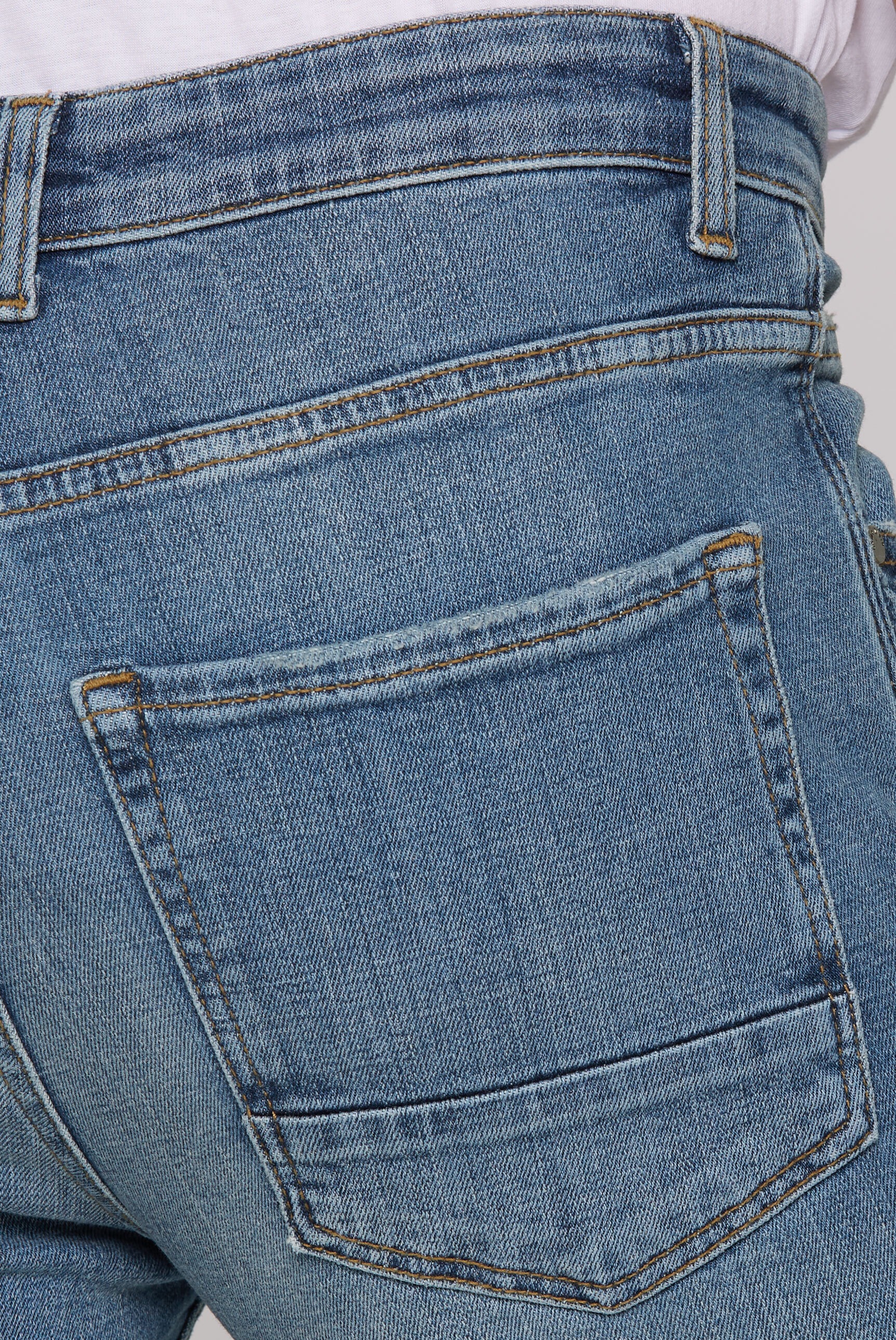 CAMP DAVID Slim-fit-Jeans, mit zwei Leibhöhen