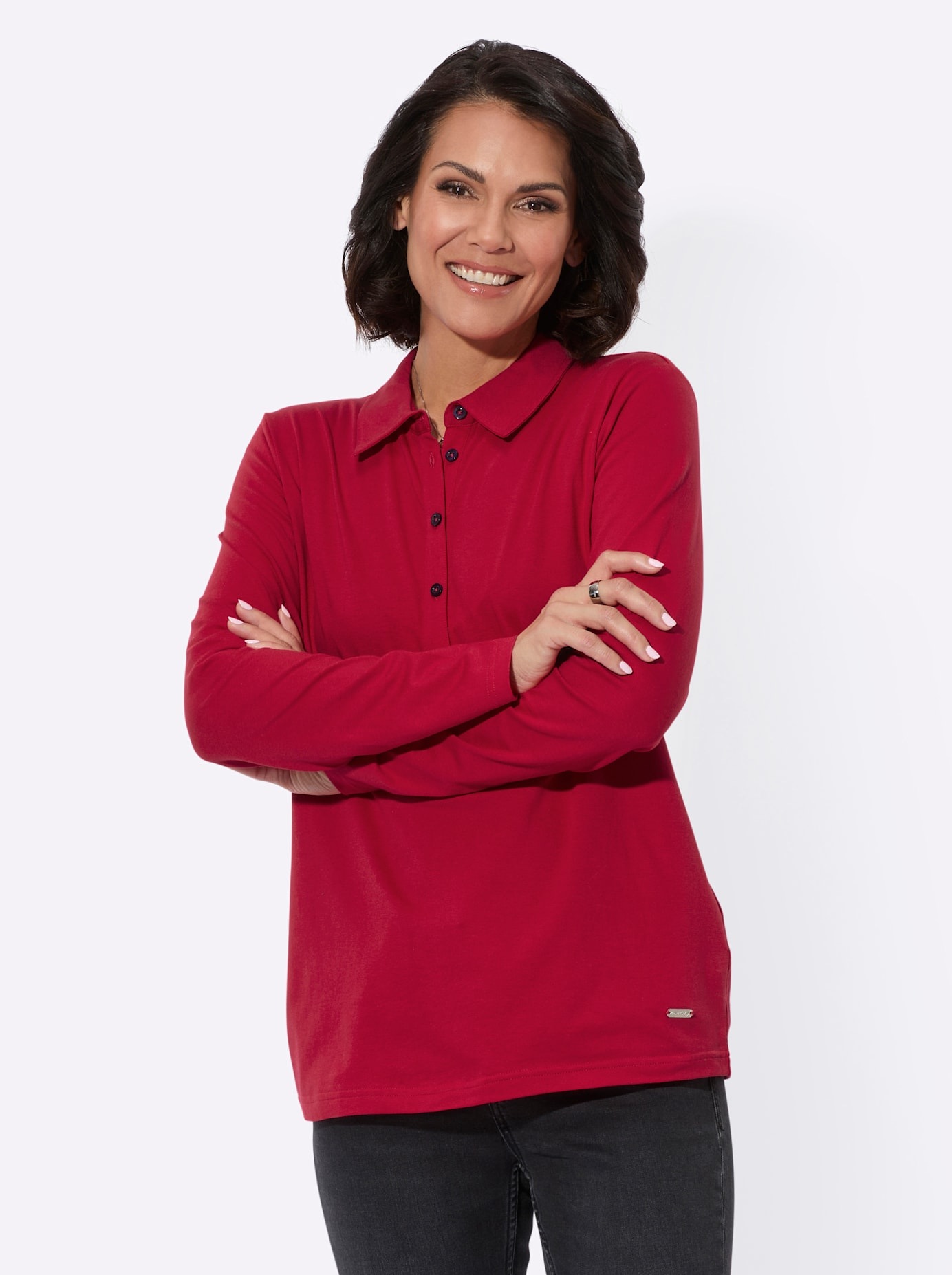 Casual Looks Langarmshirt "Shirt", (1 tlg.) günstig online kaufen