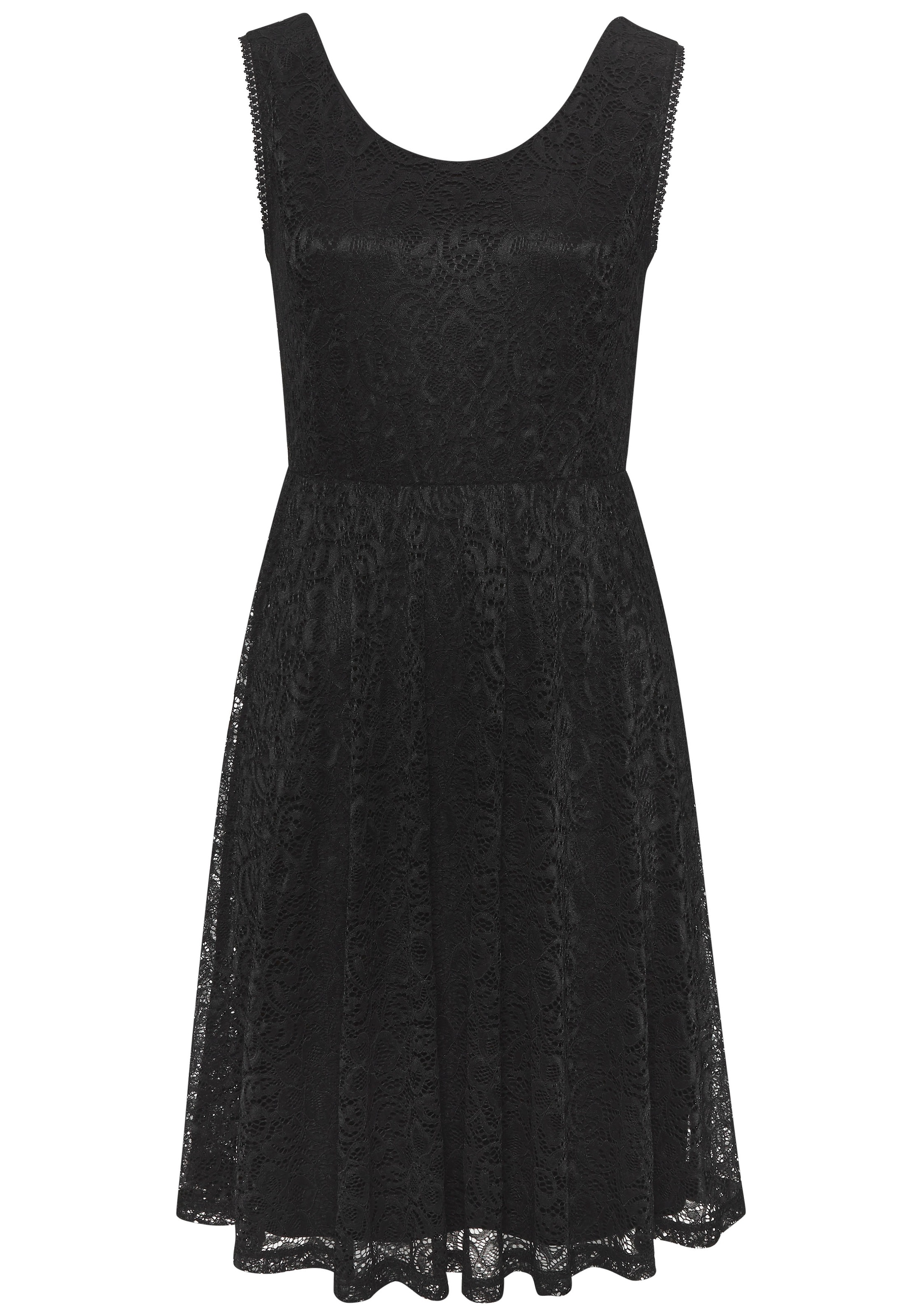 LASCANA Spitzenkleid, mit breiten Trägern, festlich günstig online kaufen