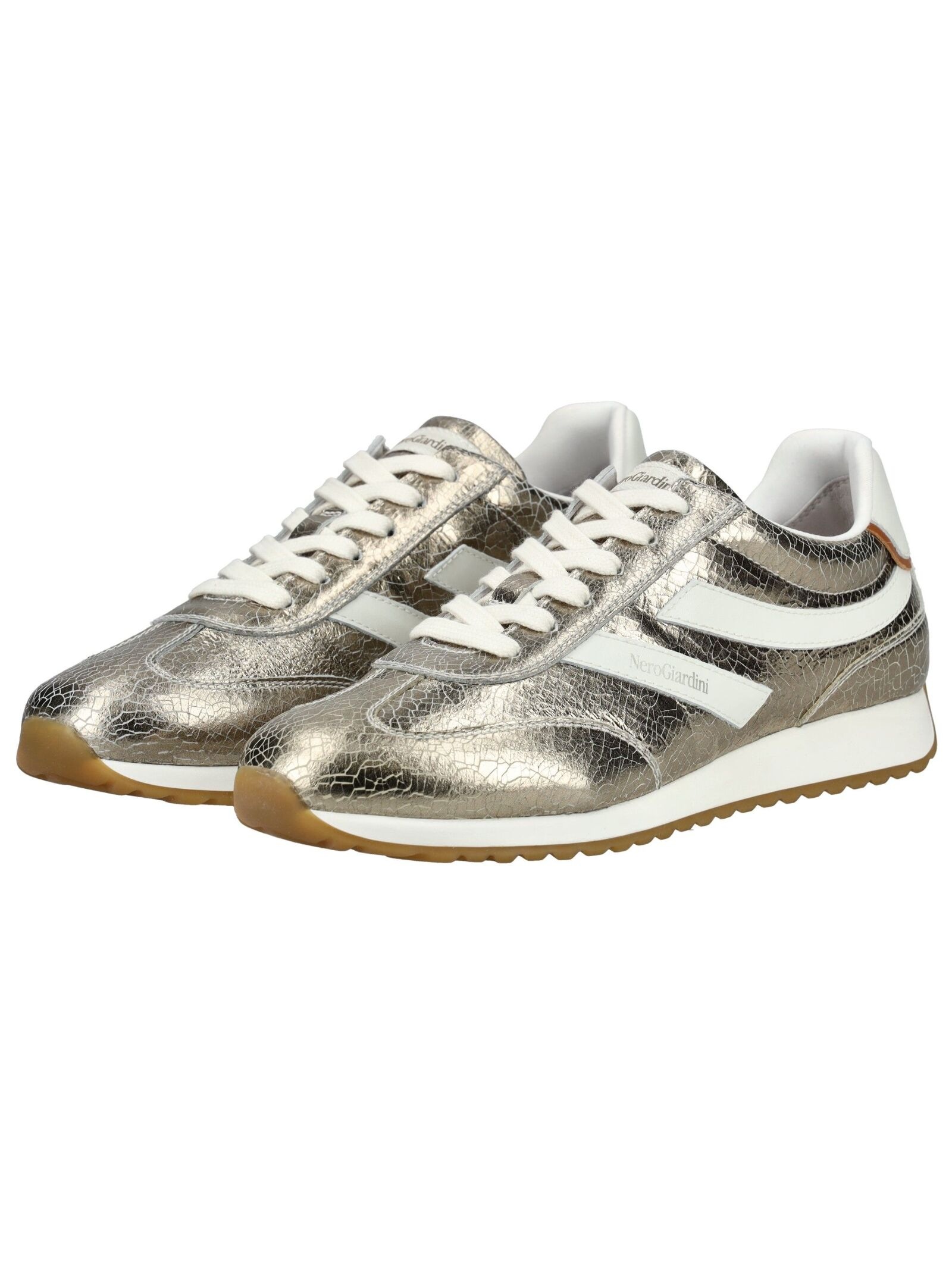 Ahead Nero Giardini Sneakers Gold EU 40 Women 3
