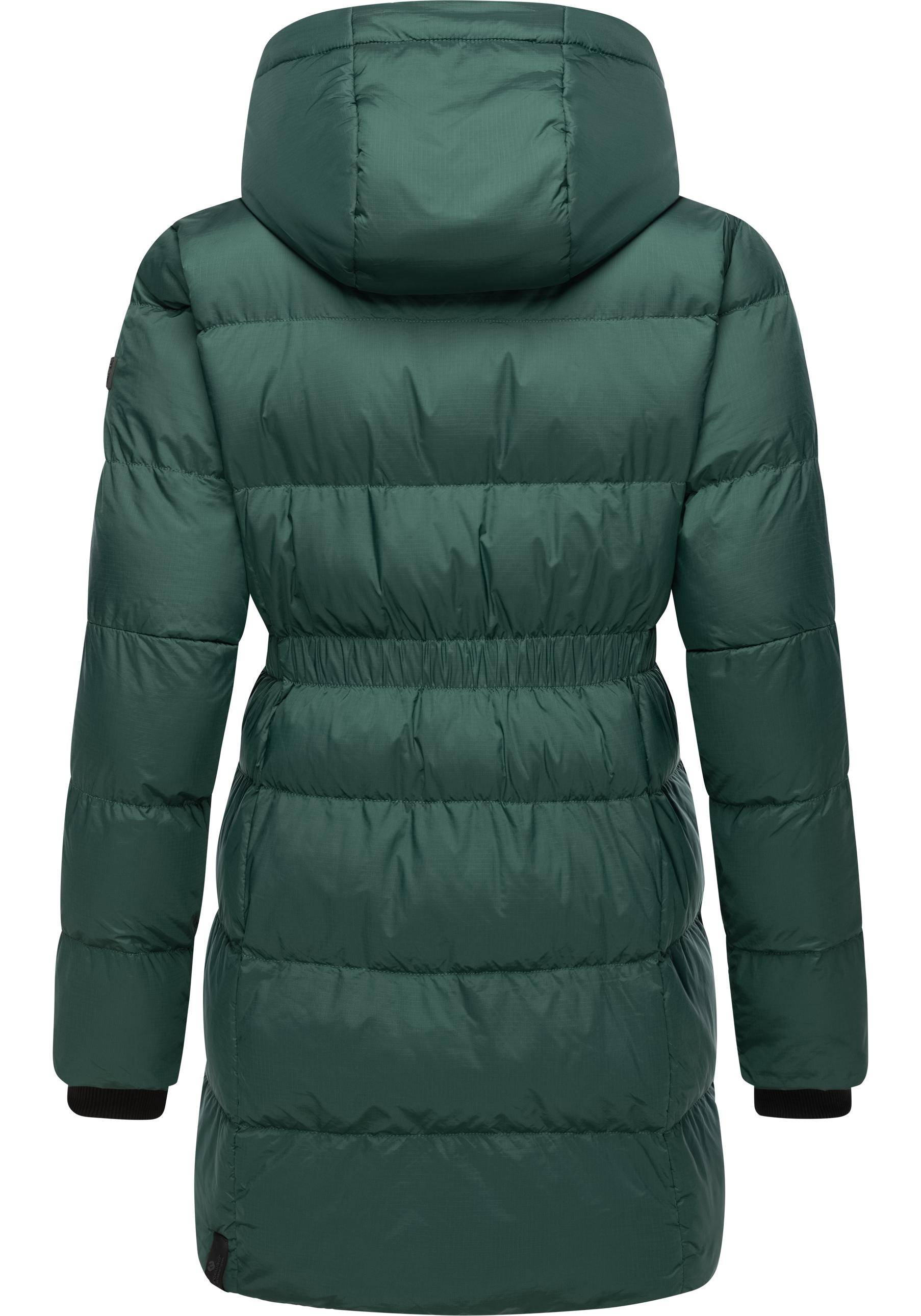 Ragwear Kurzmantel »Niara«, stylischer, gesteppter Wintermantel mit gefütterter Kapuze