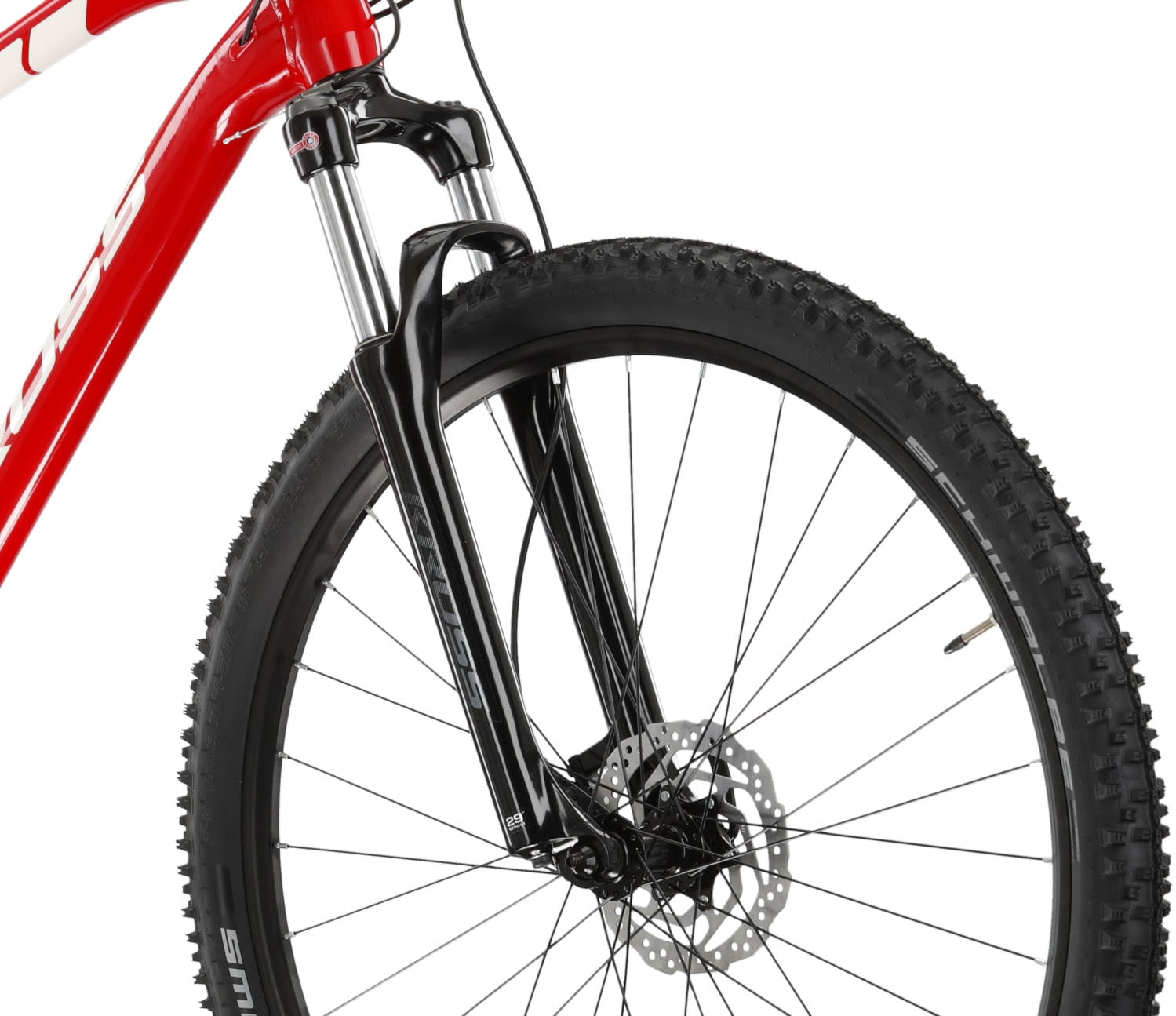 Kross Mountainbike »KROSS MTB Hardtail Level 3.0 29" rot 18 Gänge«, 18 Gang, Shimano, ALIVIO M3100 Schaltwerk, Kettenschaltung
