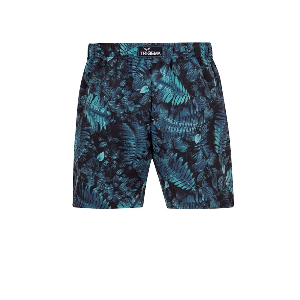 Trigema Shorts »TRIGEMA Bade-/Freizeitshorts mit Druckmotiv«, (1 tlg.)