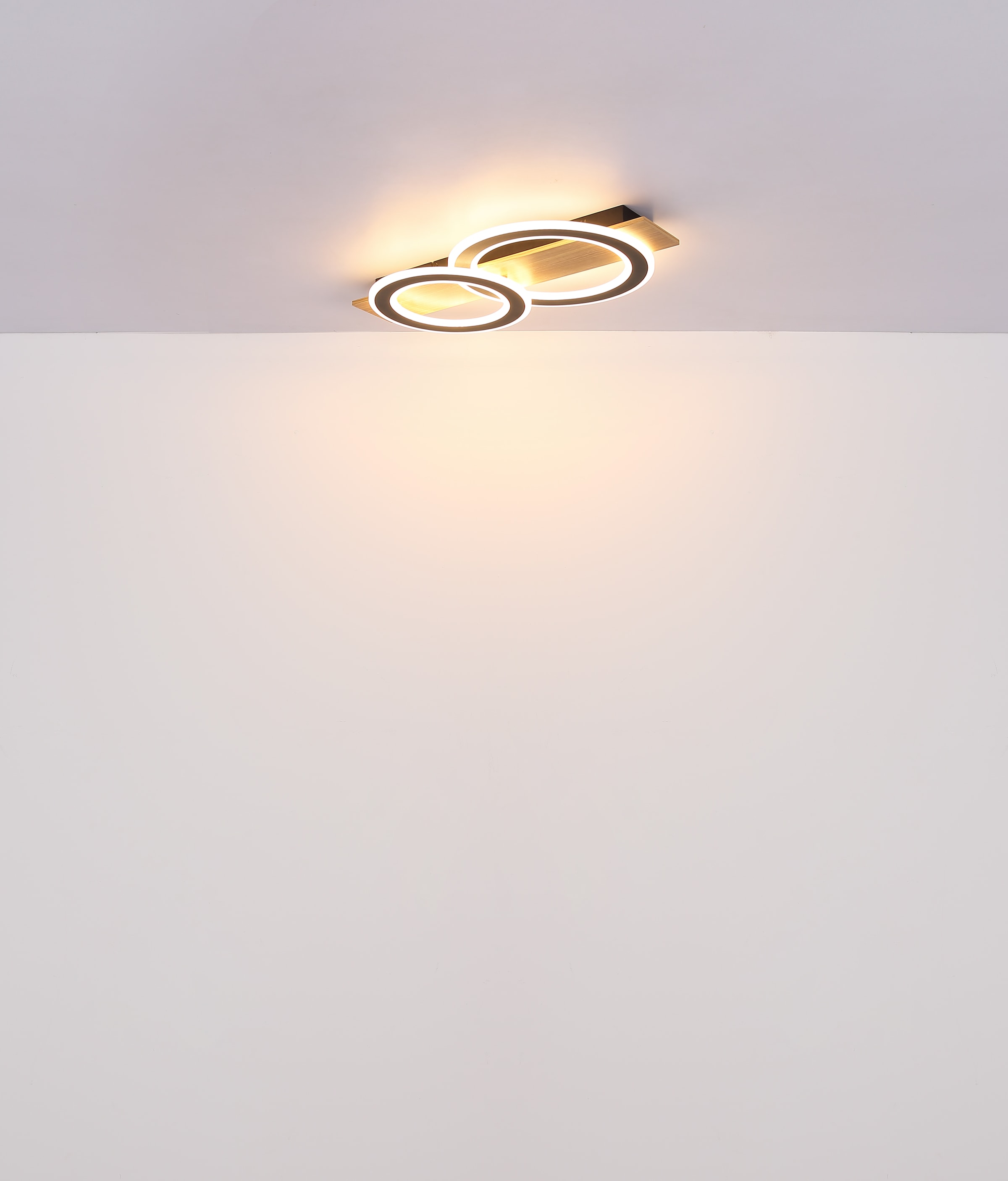 GLOBO LIGHTING Deckenleuchte »JAYDEN« LED-Modul 1 Stk. Warmweiß Deckenlampe Wohnzimmer-Leuchte Schlafzimmer-Leuchte Flur Küche