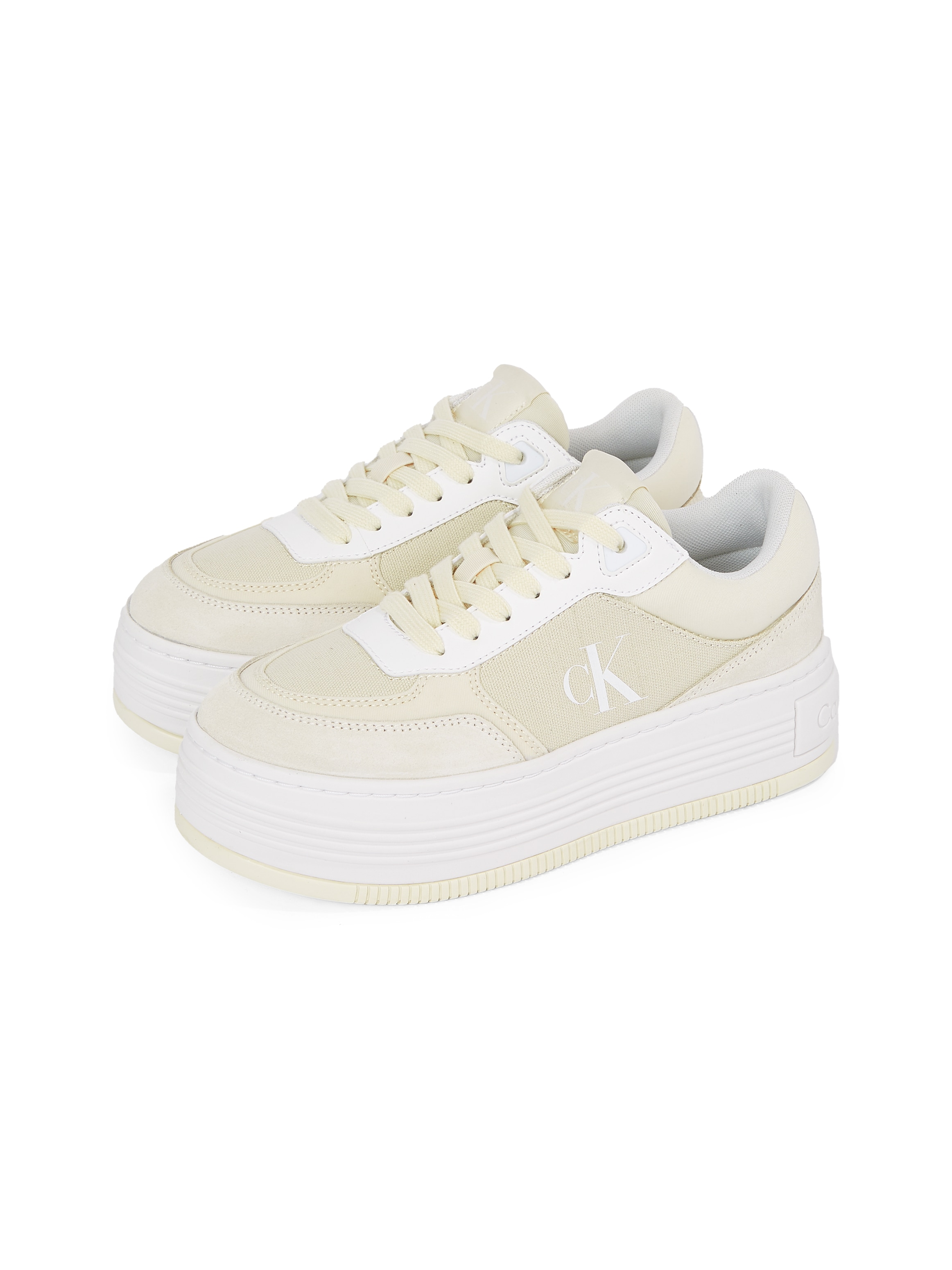 Calvin Klein Jeans "BOLD FLATF LOW MIX MG MEDIA", Schnürschuh, Freizeitschu günstig online kaufen