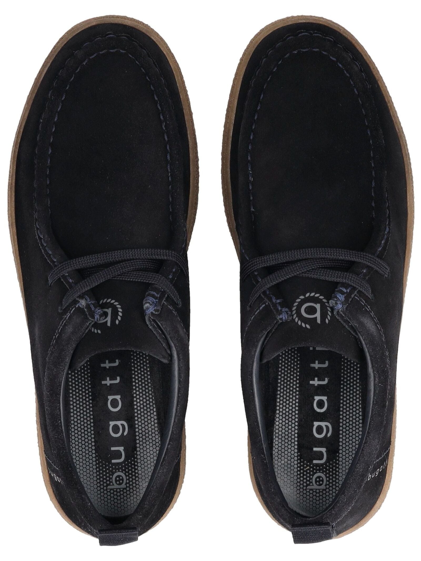 bugatti Schnürschuh »bugatti Halbschuhe Veloursleder«