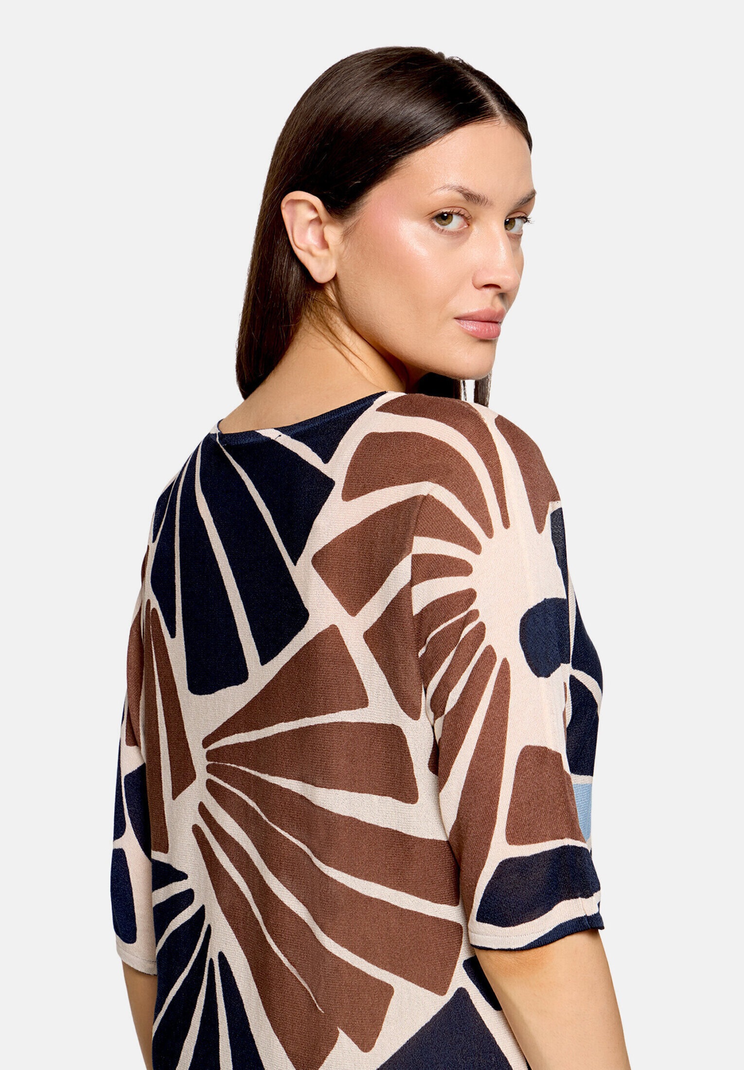 Betty&Co Strickpullover »Damen mit Print« 1 Druck