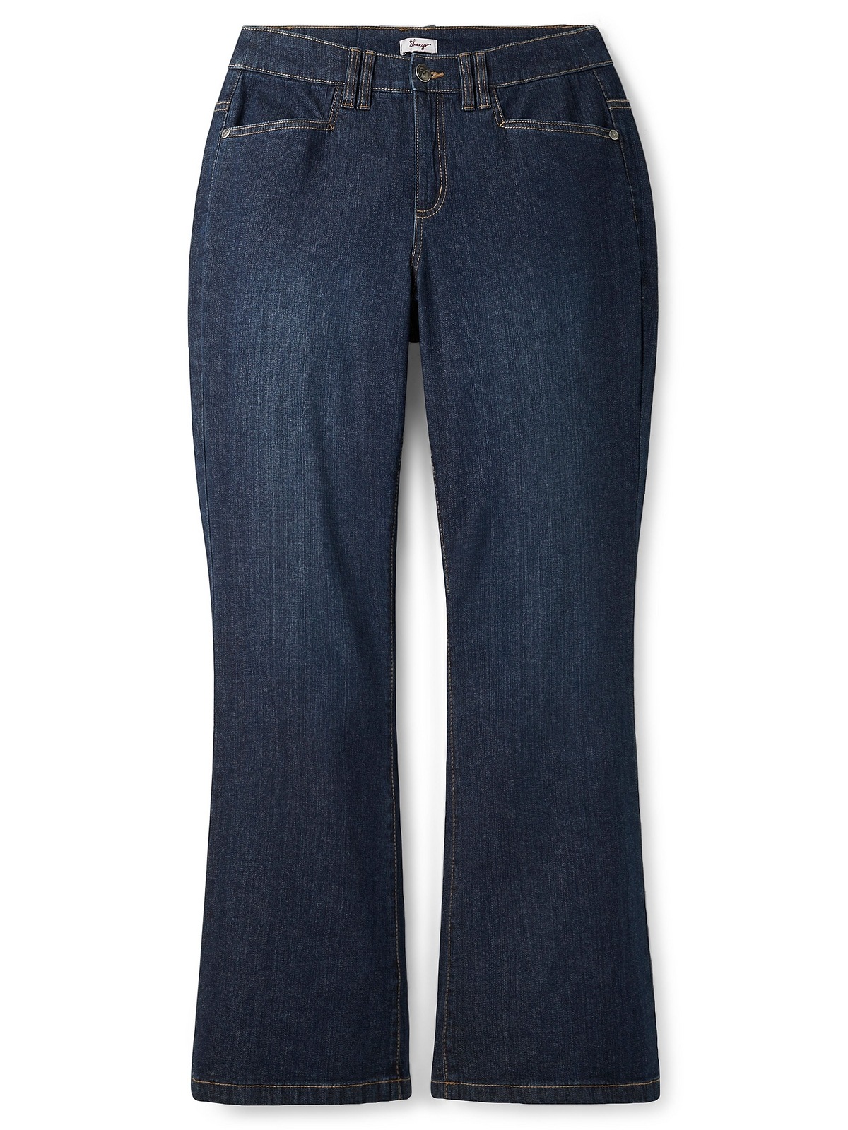 Sheego Bootcut-Jeans »Große Größen«, mit Kontrastnähten