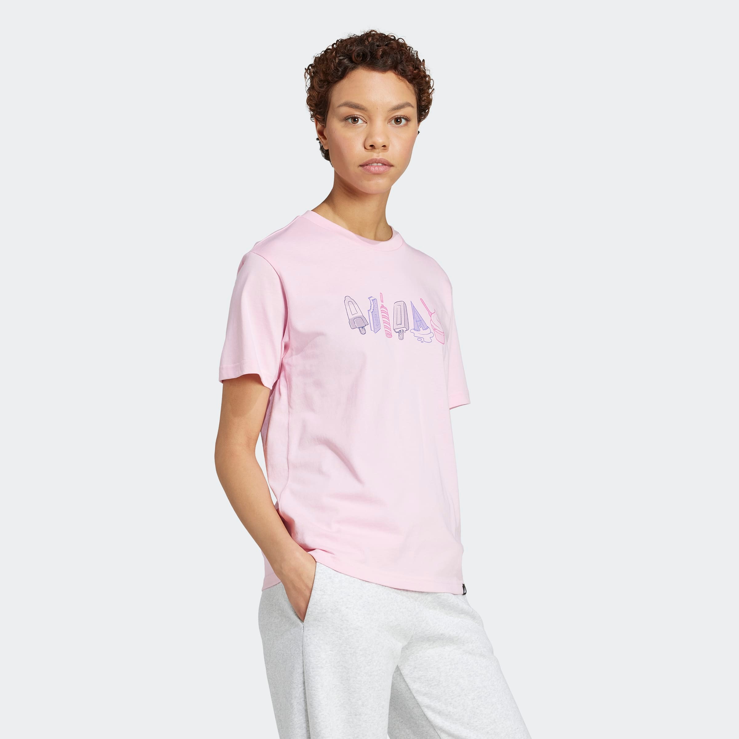 adidas Sportswear T-Shirt "W L FOOD TEE" günstig online kaufen