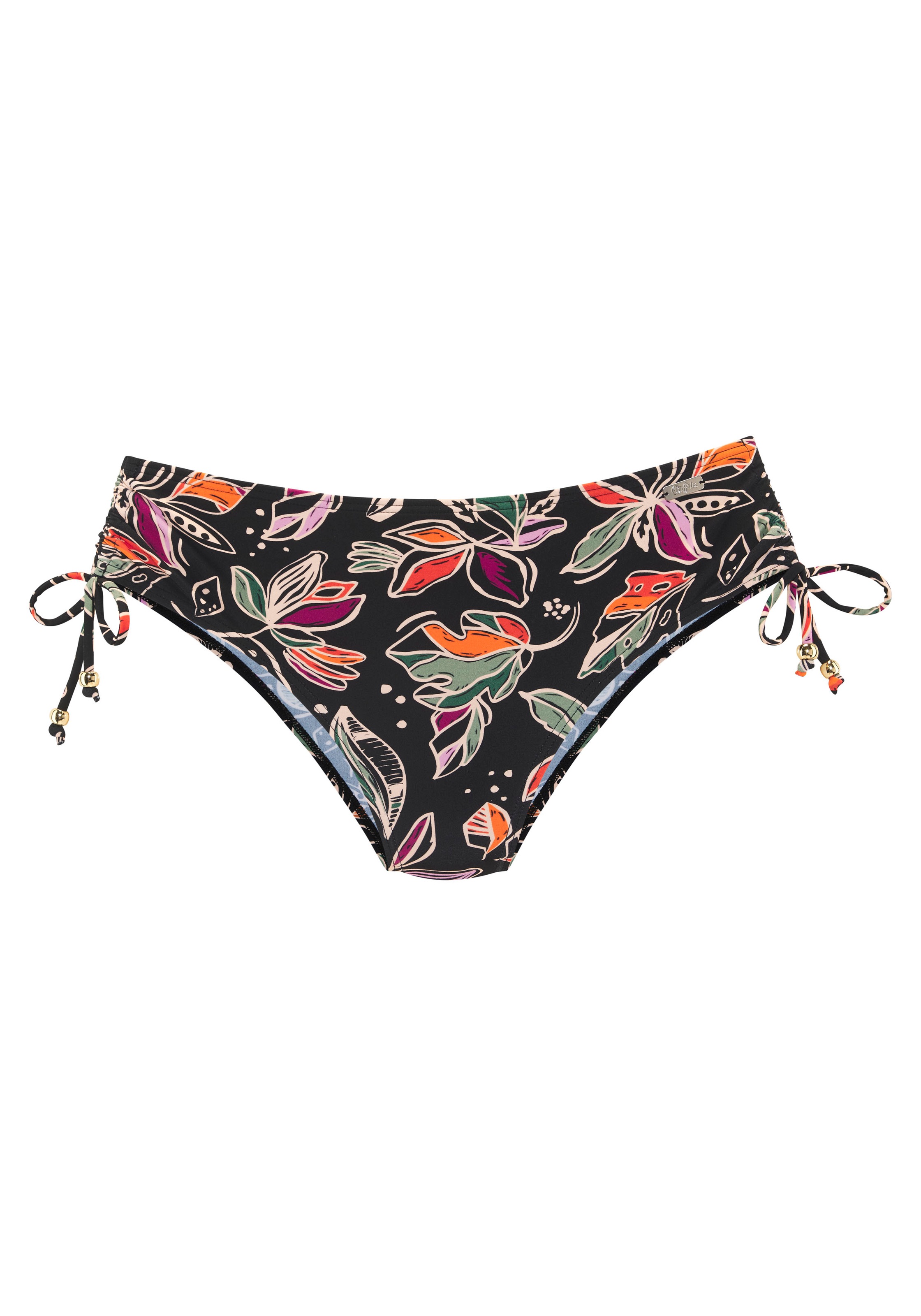 Buffalo Bikini-Hose "Whoopi", mit modernem Blätterdruck günstig online kaufen