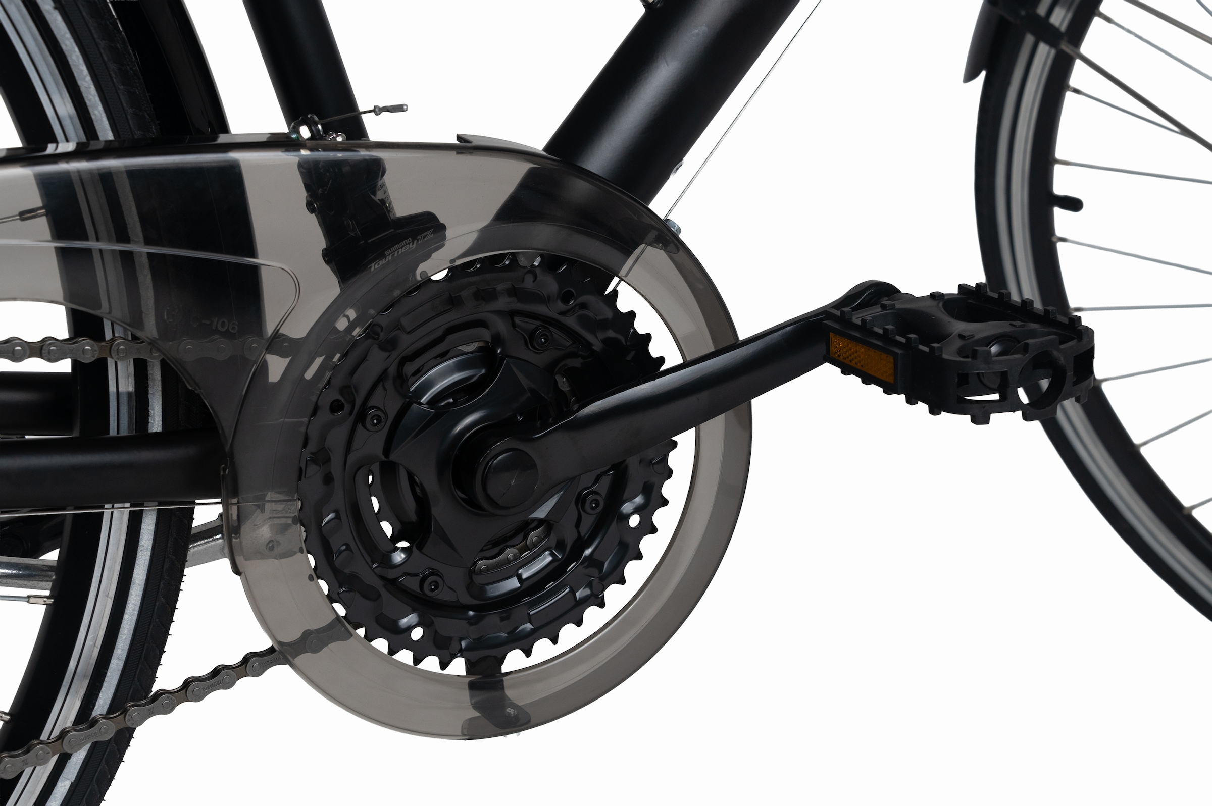 Dacapo Trekkingrad »DaCapo Trekkingrad Herren 28'' Montreal schwarz 21 Gänge RH 53 cm« 21 Gang Shimano Tourney Schaltwerk Kettenschaltung 53, 