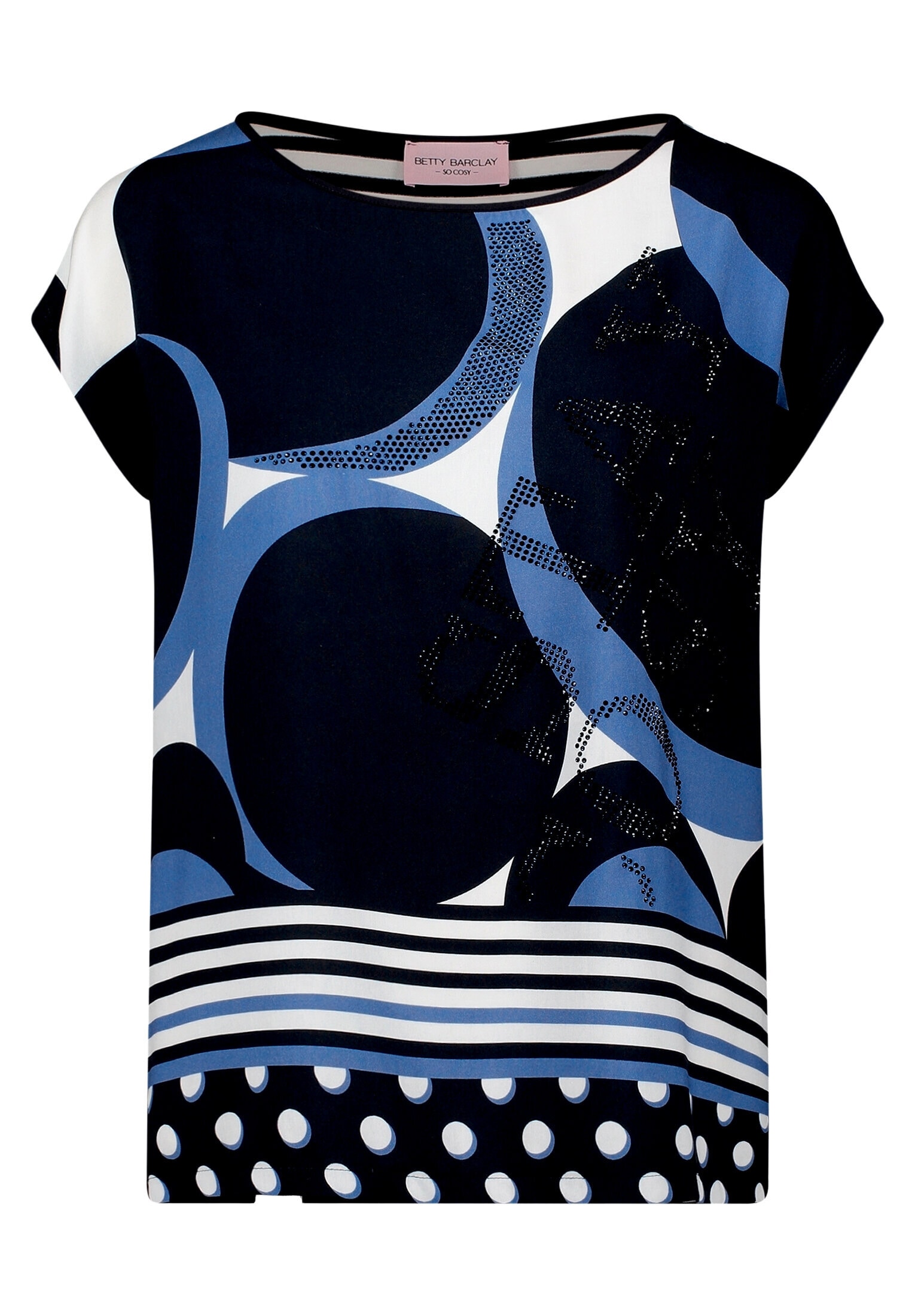 Betty Barclay Kurzarmshirt »Damen mit Aufdruck« 1 tlg.