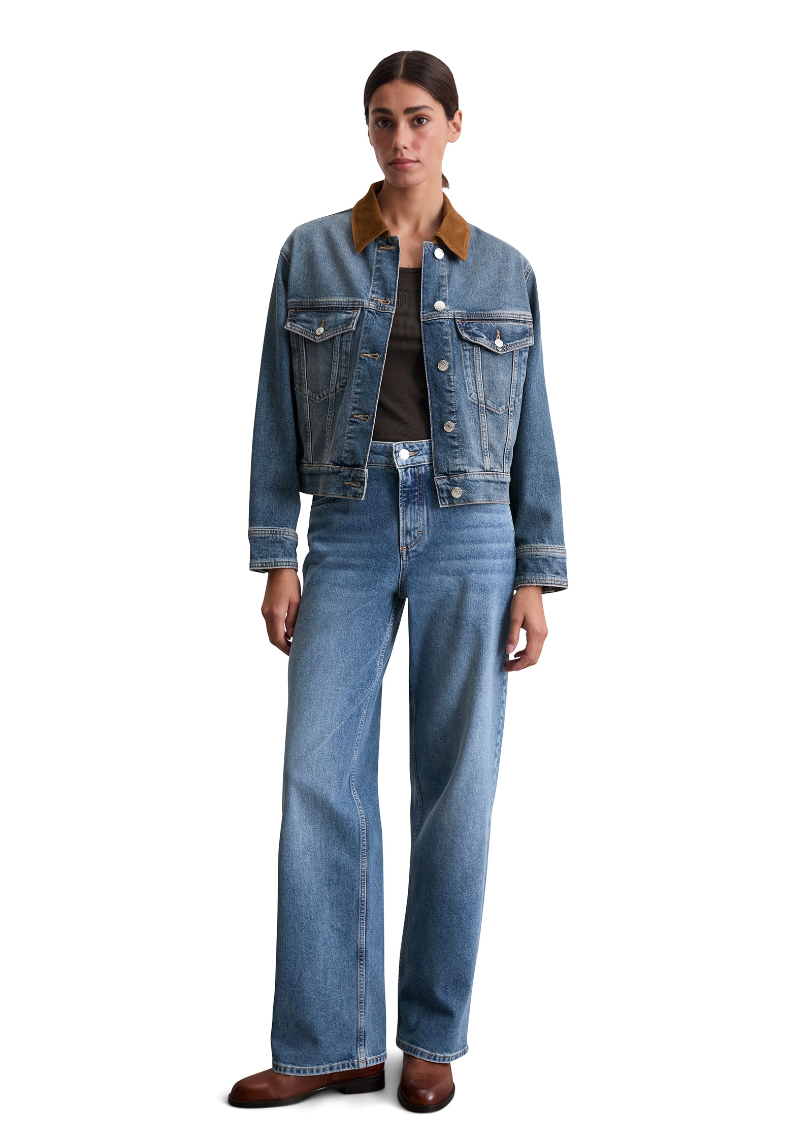 Marc O'Polo Jeansjacke »aus Circulose®«, ohne Kapuze