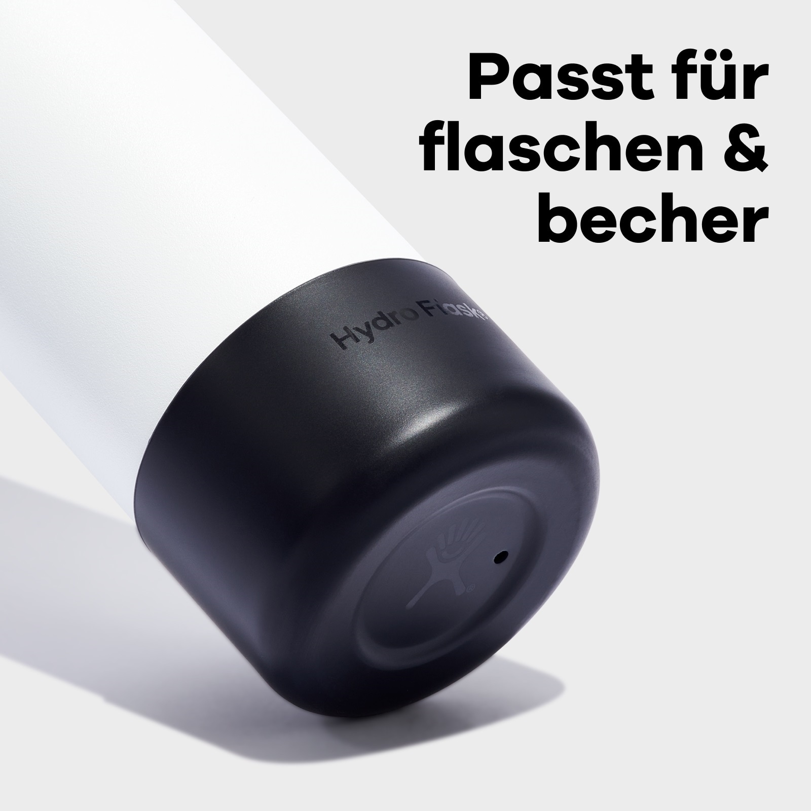 Hydro Flask Flaschenuntersetzer »Small Bottle Boot, abnehmbarer Flachenschutz, Hülle aus Silikon« passend für Wide und Standard Mouth Flaschen 12-24 oz (355-710 ml)