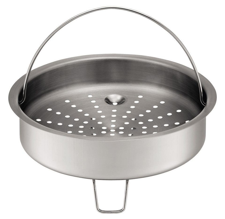 Tefal Schnellkochtopf »Secure 5 Neo, Dampfkochtopf Induktion, Fassungsvermögen 6L«, Edelstahl, (1 tlg.), 5-fach Sicherheitssystem, geeignet für alle Herdarten, P25307