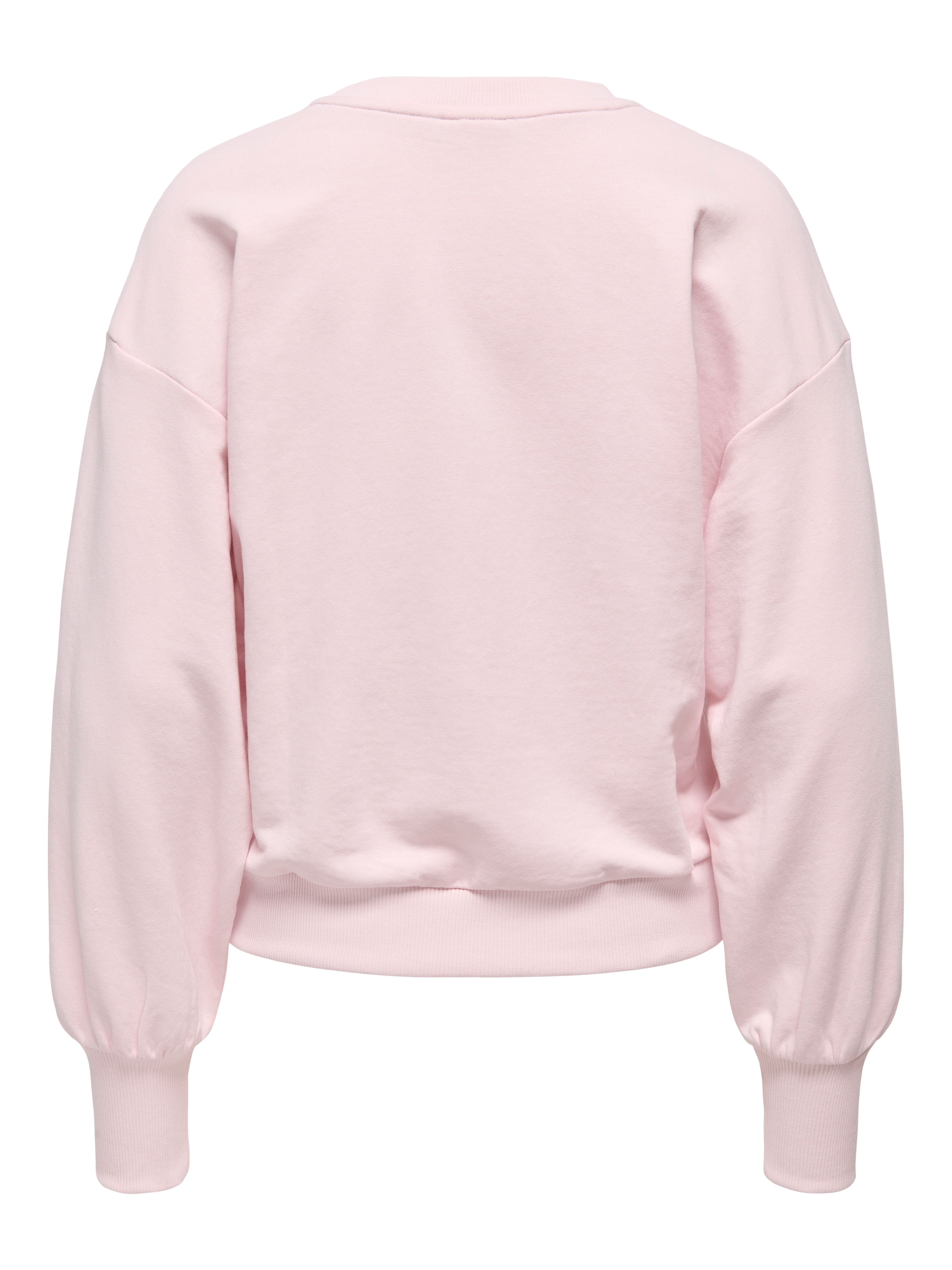 ONLY Sweatshirt »ONLCAMELA BROOKE GLITTER LS ONECK UB SWT«, Baumwollmischung, regular fit, Rundhals
