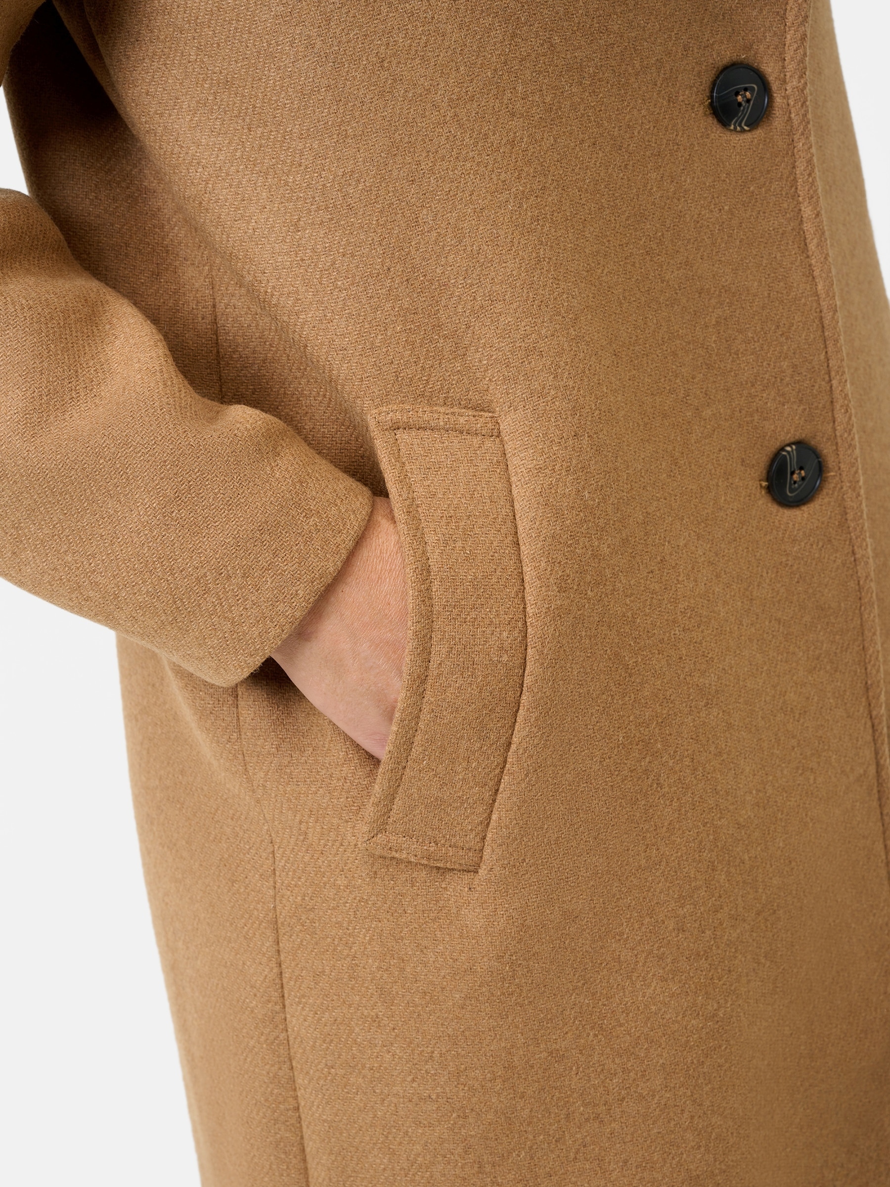 RICANO Wollmantel »Mantel Tiziana« Handgefertigt, Made in Italy