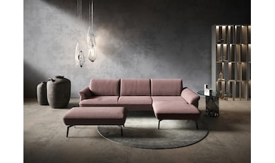 Ecksofa »himolla 9900«, (mit Hocker)