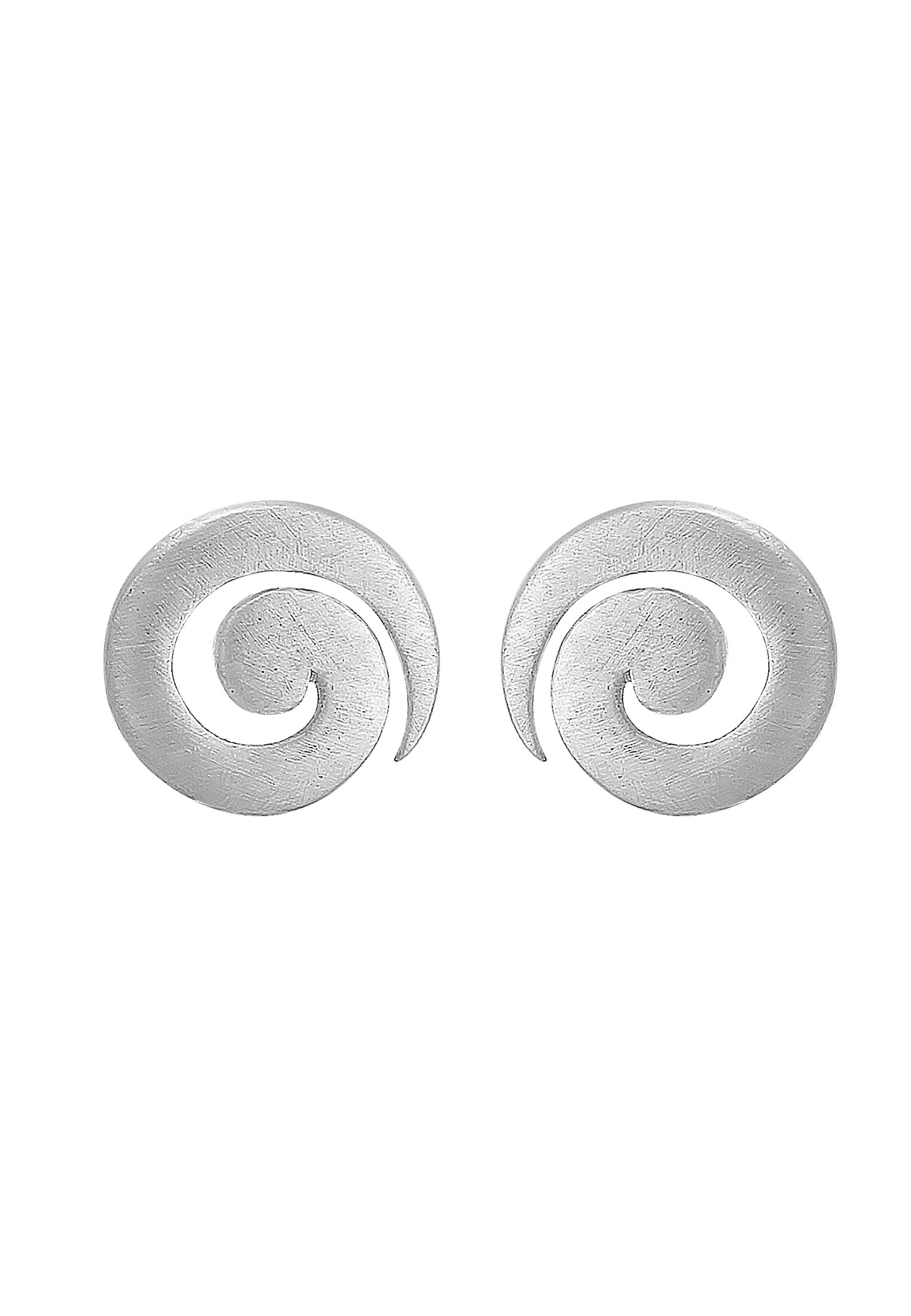 Nenalina Paar Ohrstecker »Spirale Swirl Basic Ohrstecker Welle 925 Silber«