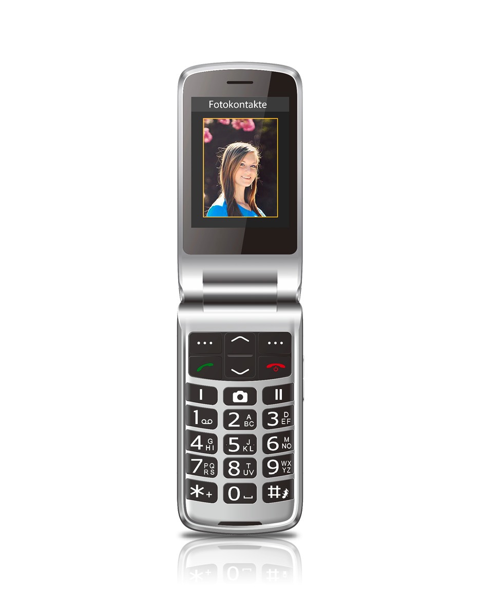 AGM by Beafon Klapphandy »SL645 LTE«, Schwarz
