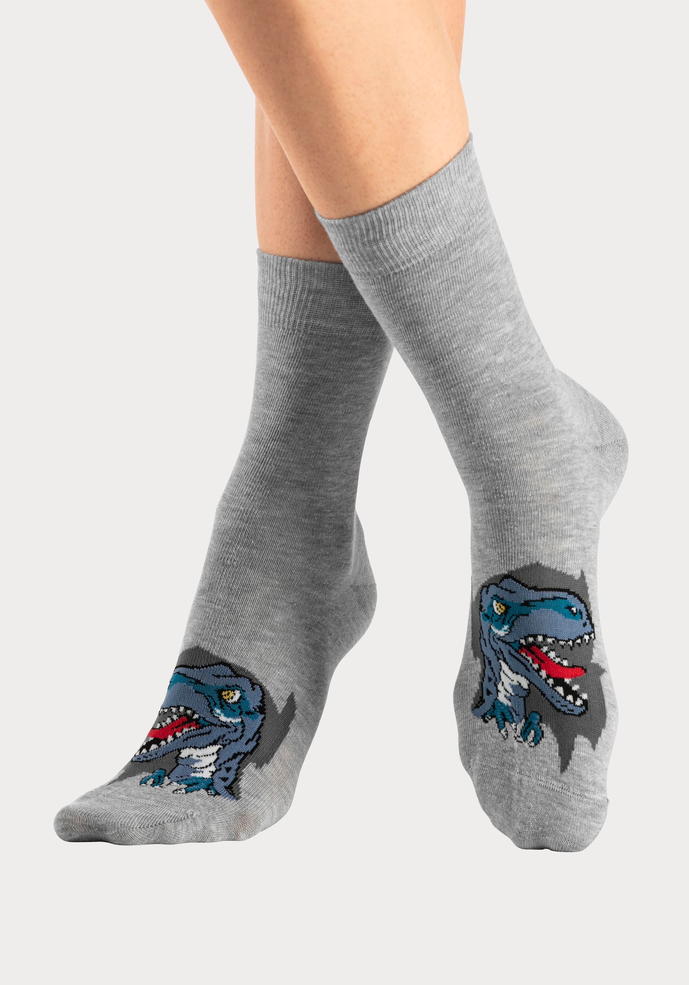 H.I.S Socken, bestellen BAUR 5 | Dinosauriermotiven (Packung, mit Paar)