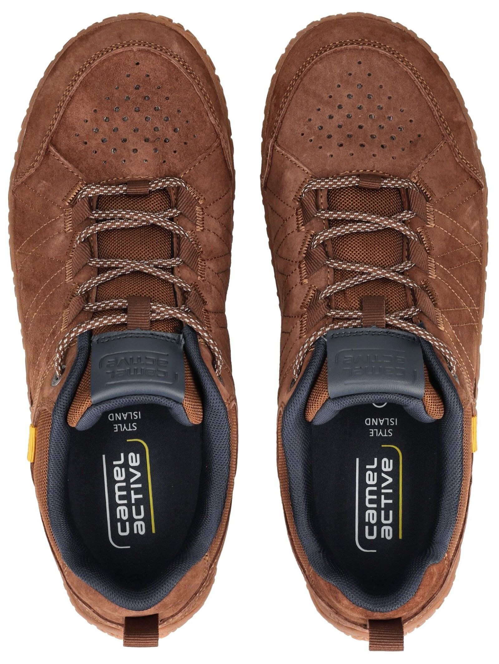 camel active Schnürschuh »camel active Barfußschuhe Halbschuhe Veloursleder«