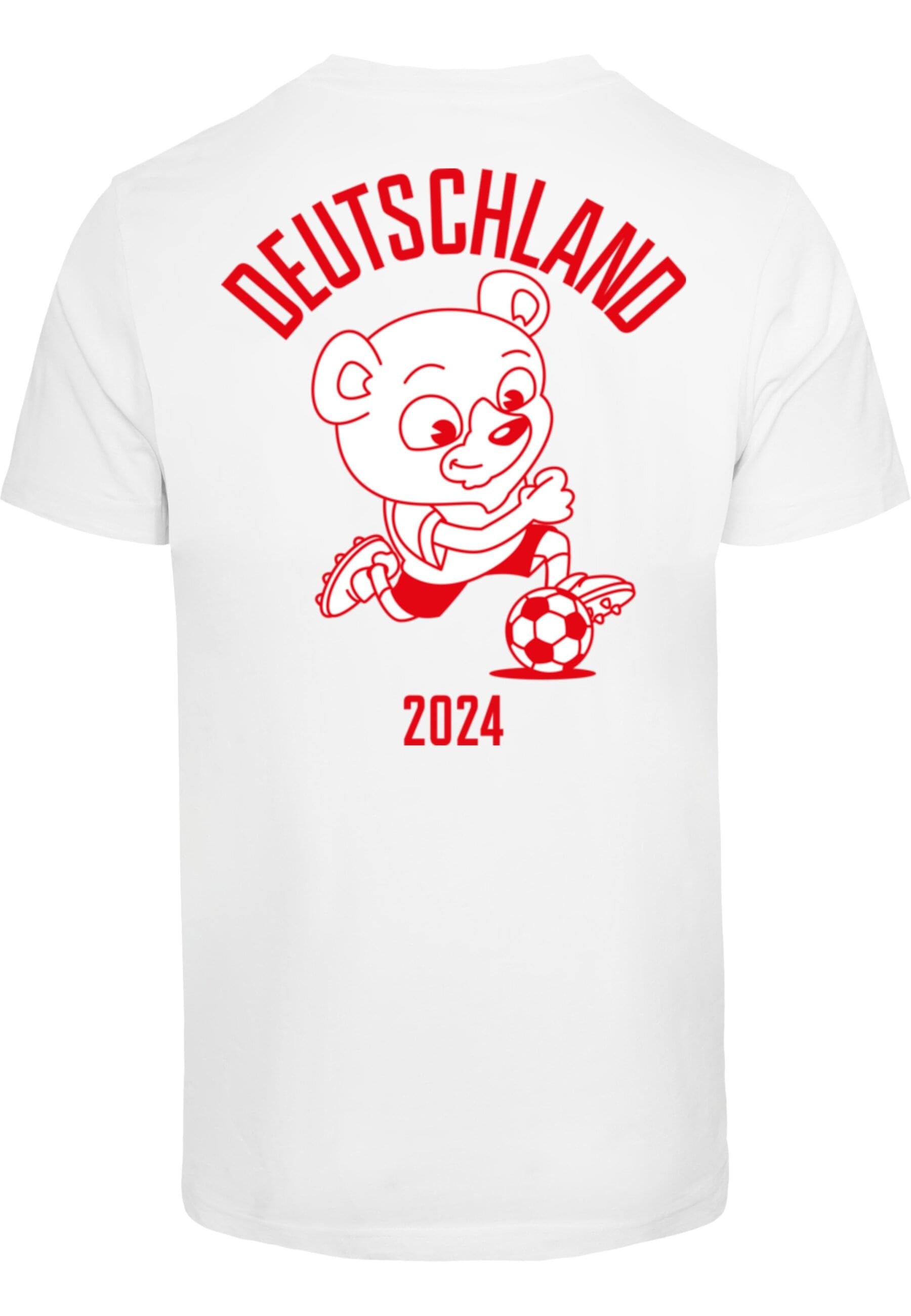 MisterTee T-Shirt "MisterTee Solid Football Bear Tee" 1 Stk. tlg. günstig online kaufen