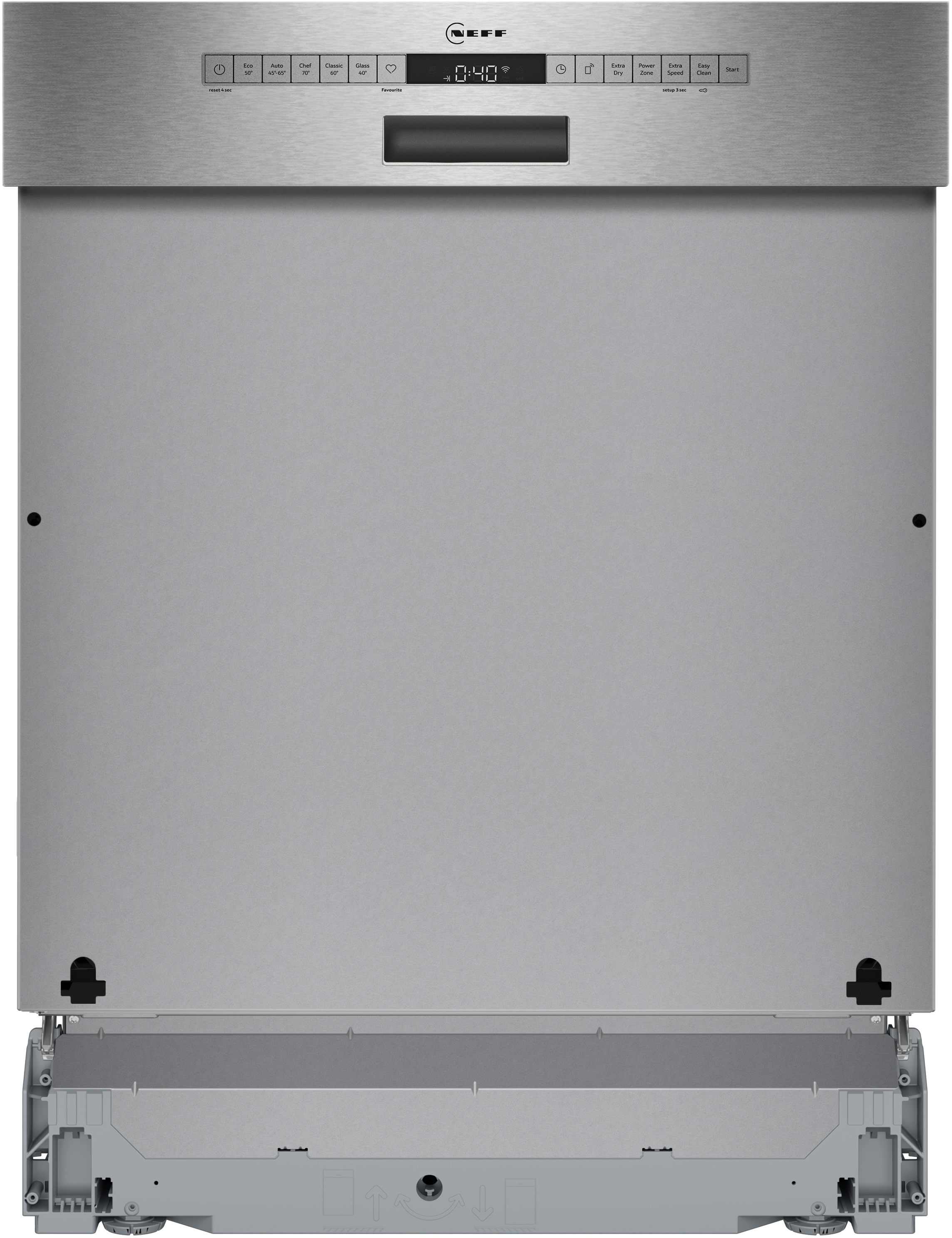 NEFF teilintegrierbarer Geschirrspüler »S145EAS16E«, 13 Maßgedecke, mit Rack Matic