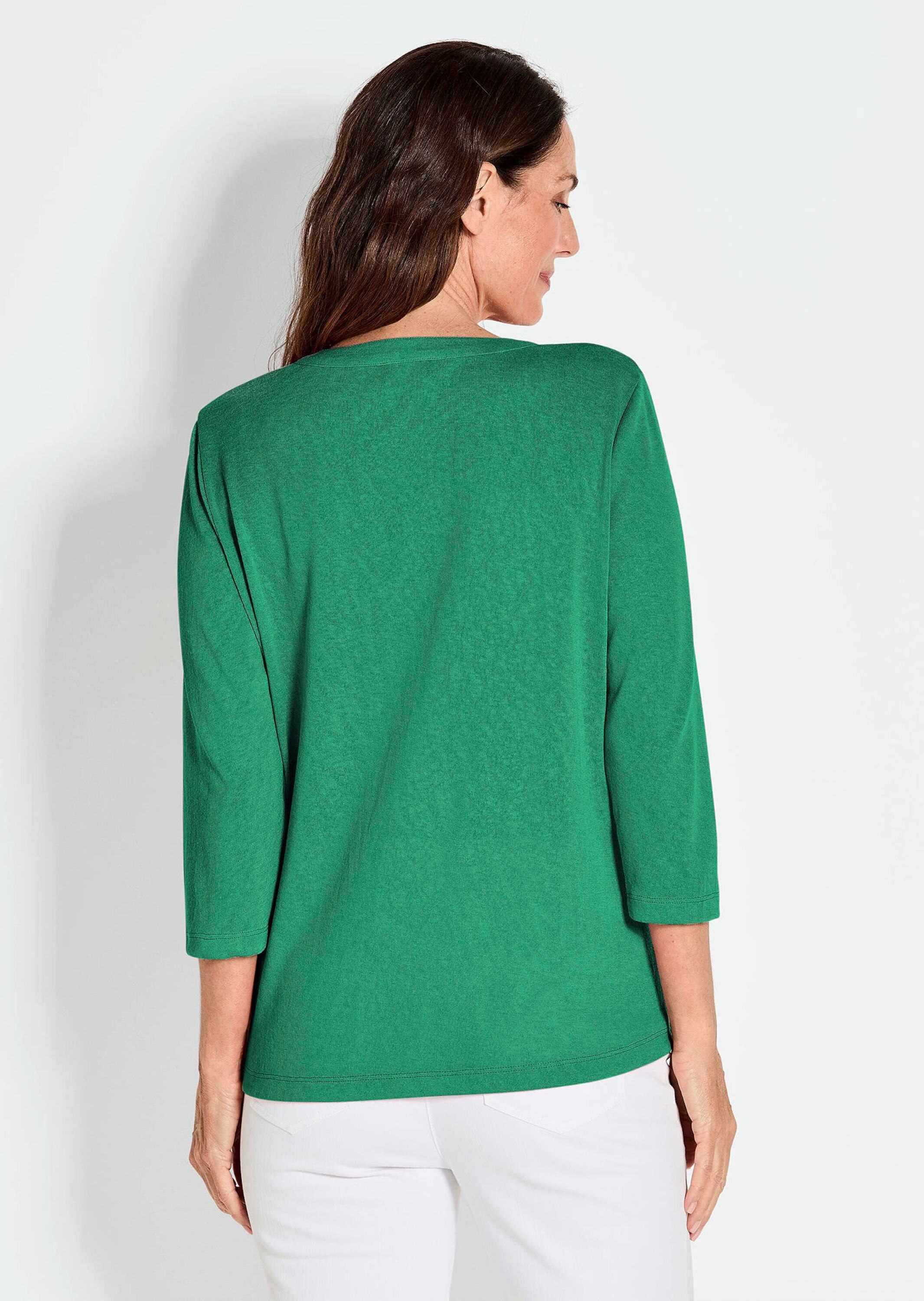 GOLDNER Kurzarmshirt »Modisches 3/4-Arm-Oberteil«