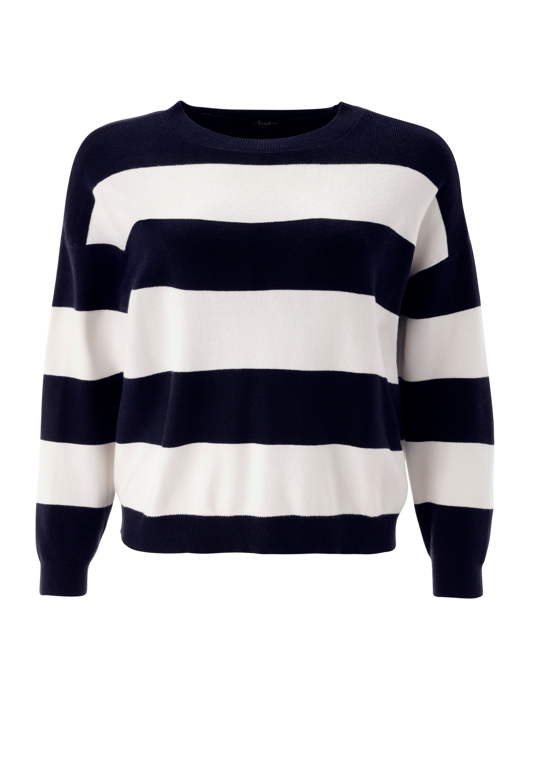 Aniston PLUS Strickpullover im Streifen-Dessin - NEUE KOLLEKTION