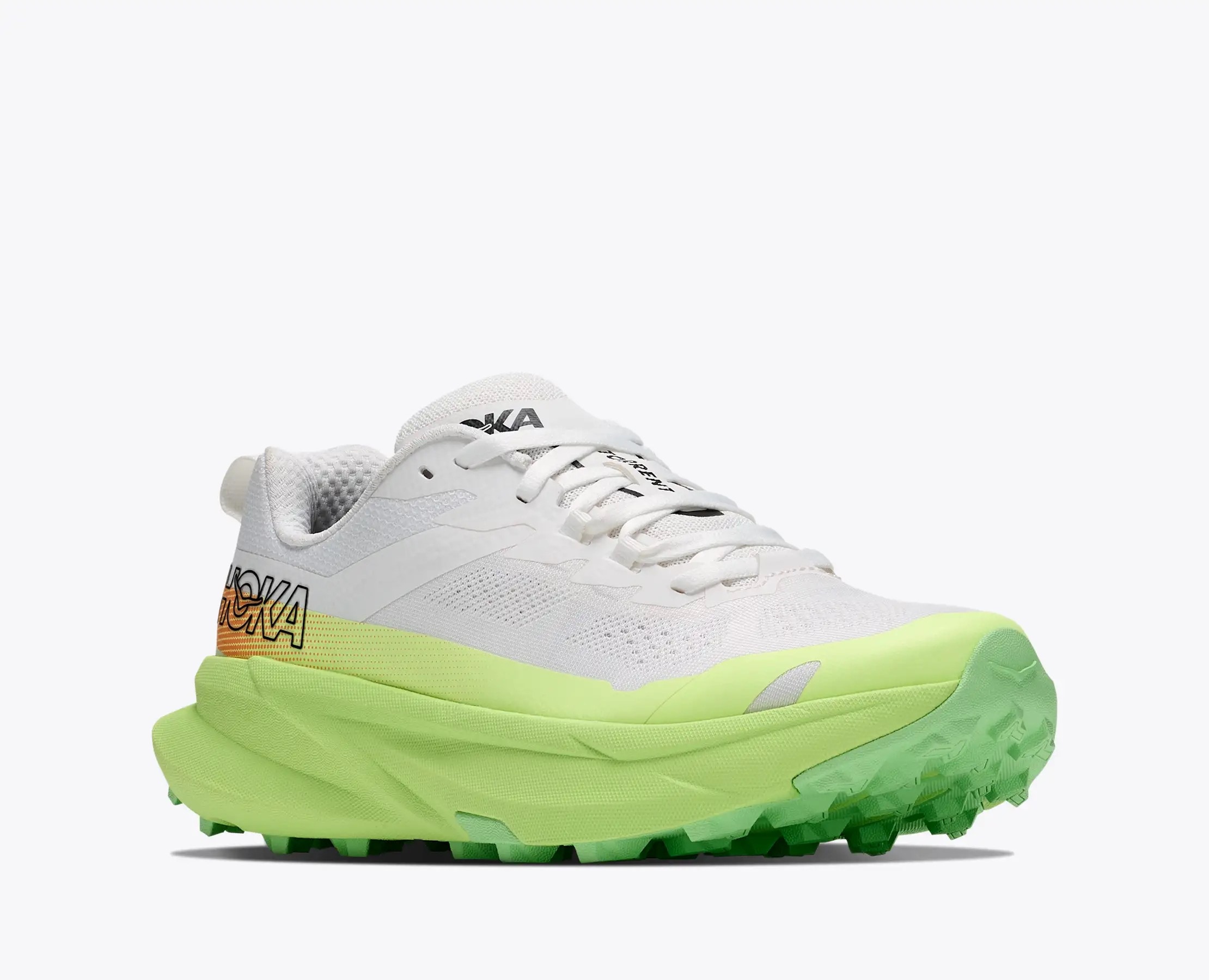 Hoka One One "Torrent 5" Trailrunningschuh, atmungsaktives Obermaterial, normale Dämpfung