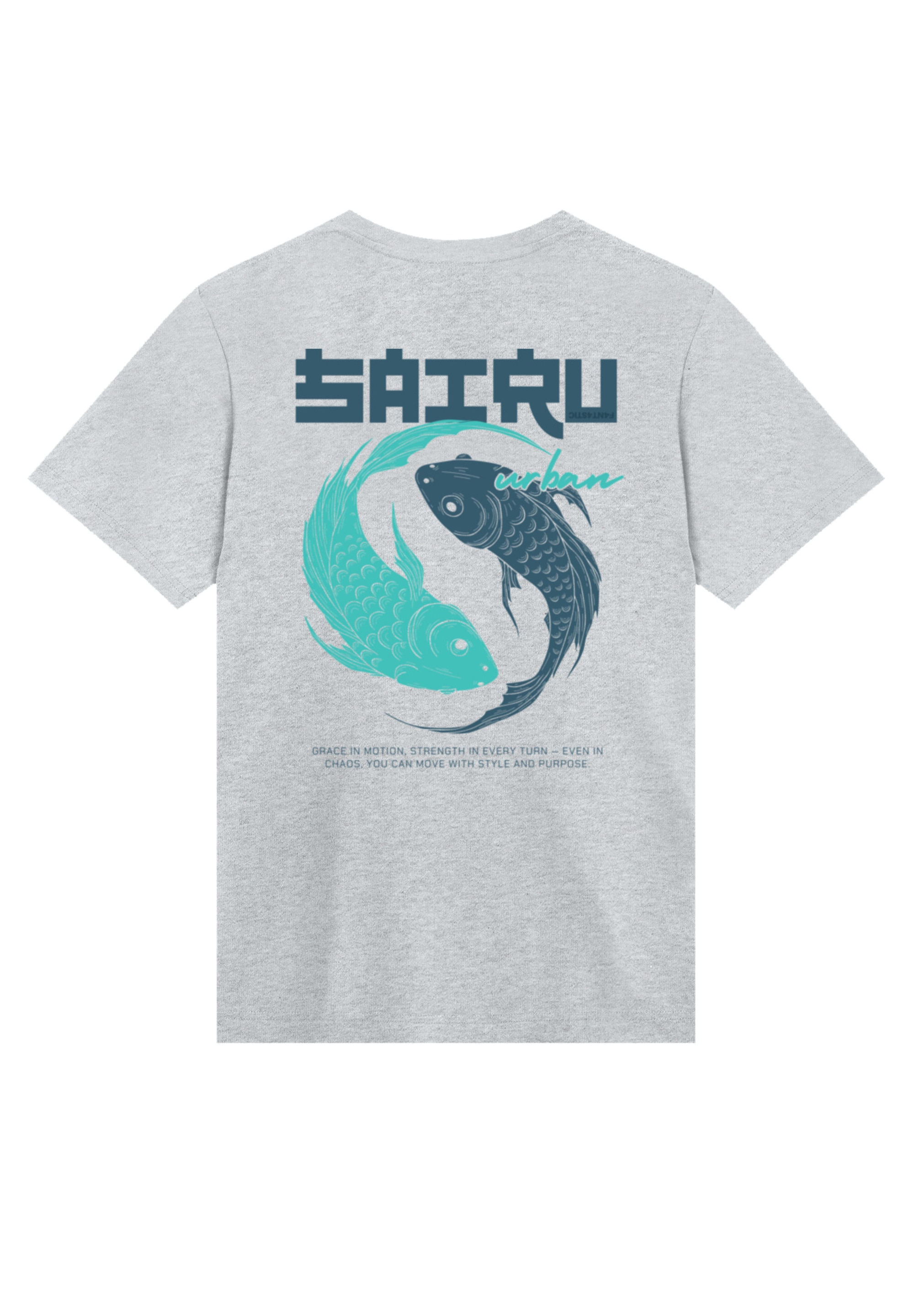 F4NT4STIC T-Shirt »Koi Fish Japan Streetstyle«, Japan Streetwear Styles
