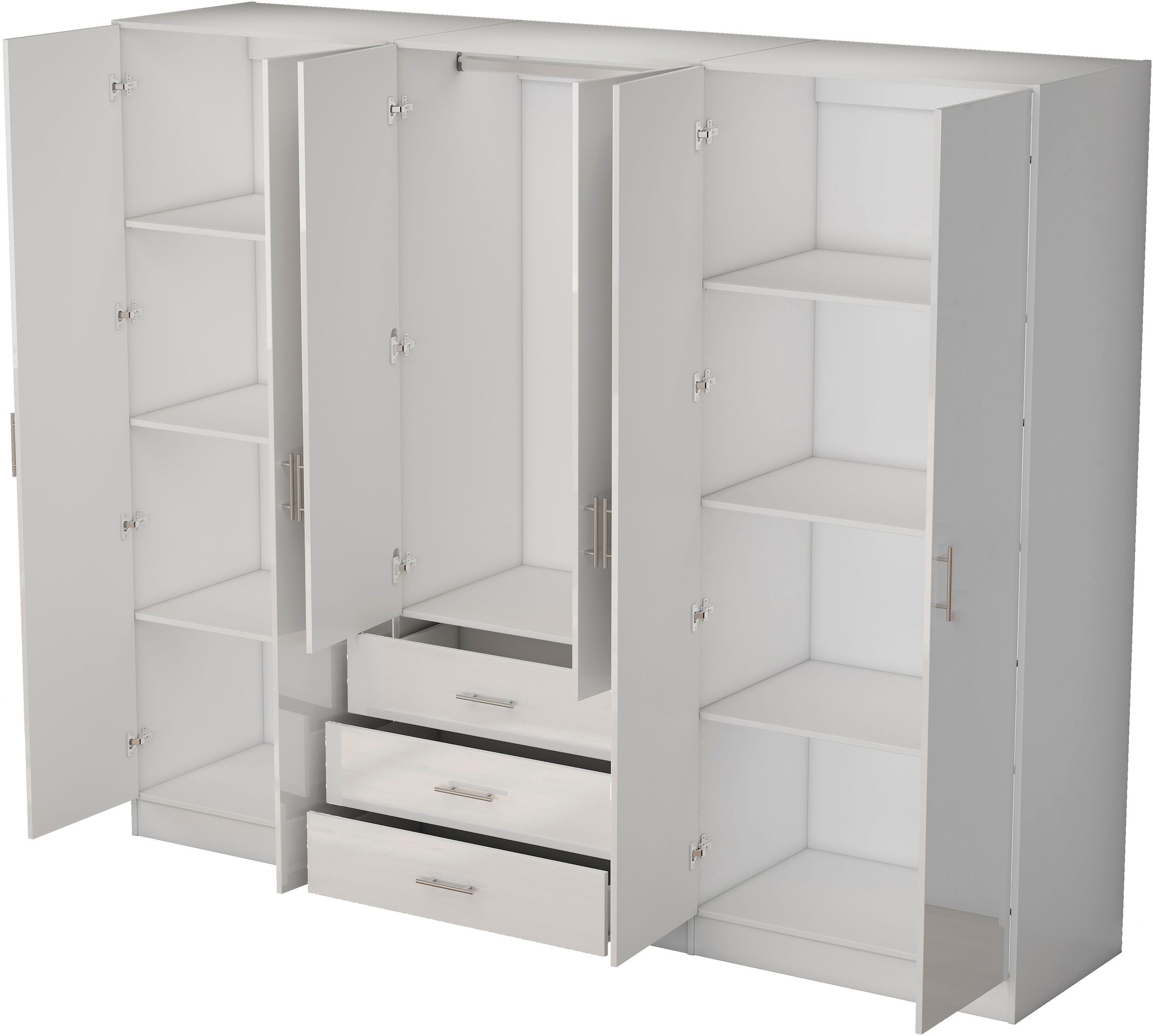 OTTO home Kleiderschrank »Trento Schlafzimmerschrank Garderobe hochglanz Bestseller«