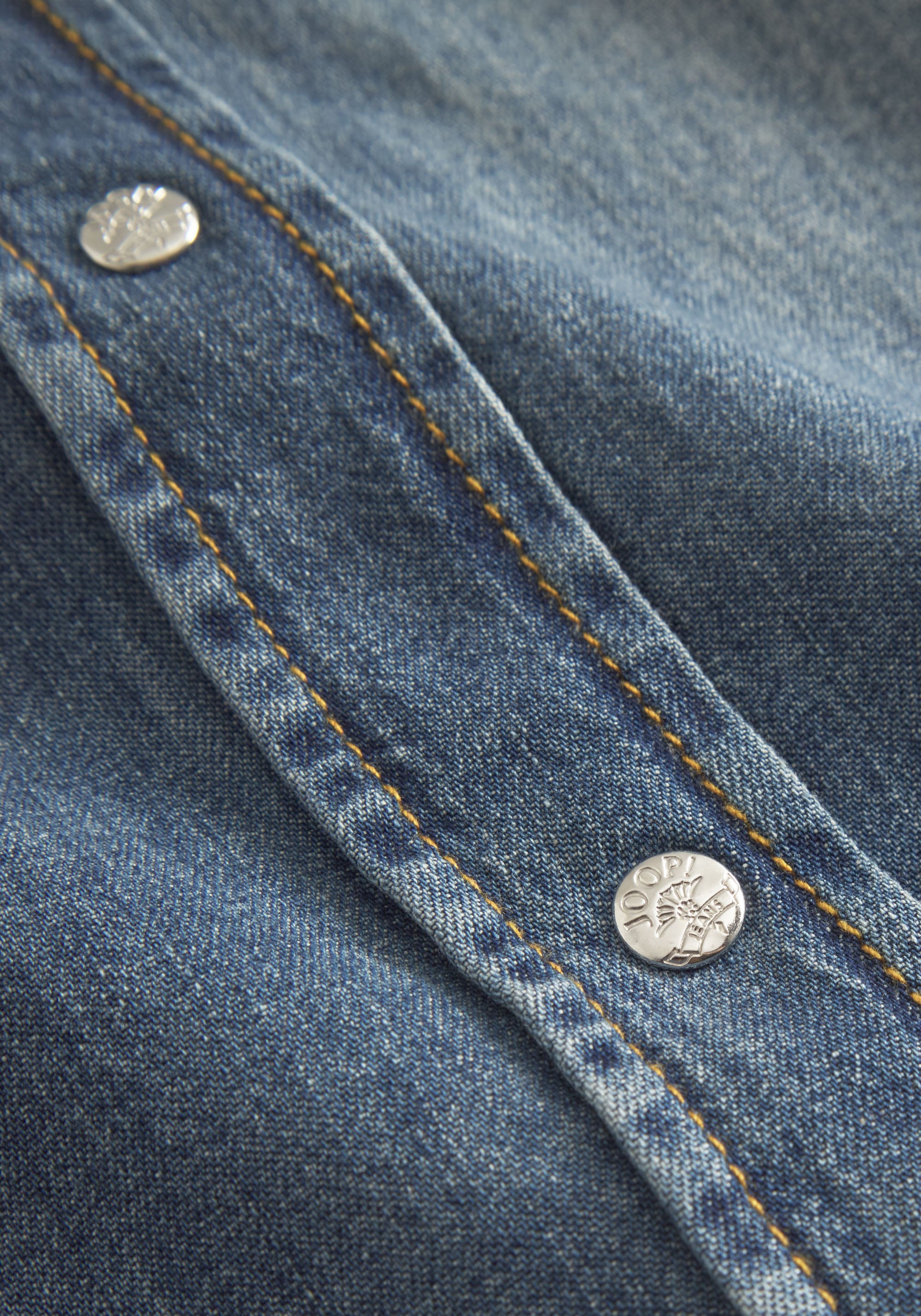 Joop Jeans Jeansbluse »Nele«, Mit Rundhalsausschnitt