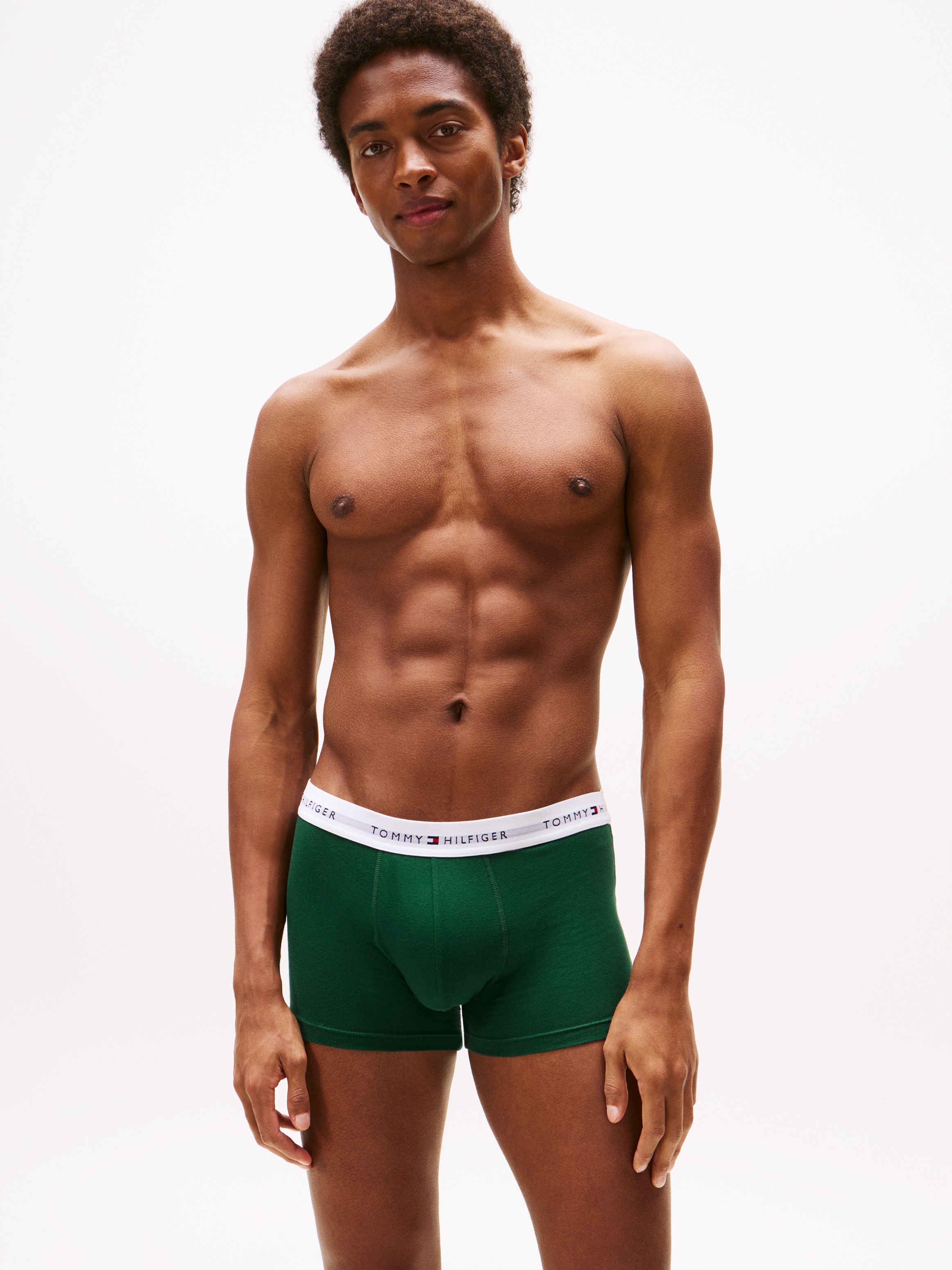 Thumbnail - Tommy Hilfiger Underwear Trunk "3P TRUNK" Packung, 3er, 3 Stk. tlg., mit Logoschriftzug