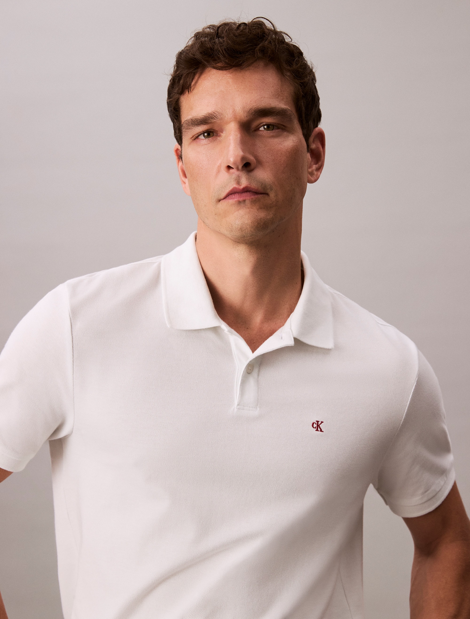 Calvin Klein Jeans Poloshirt »SS CASUAL PIQUE CLASSIC POLO«, Mit Rundhalsausschnitt
