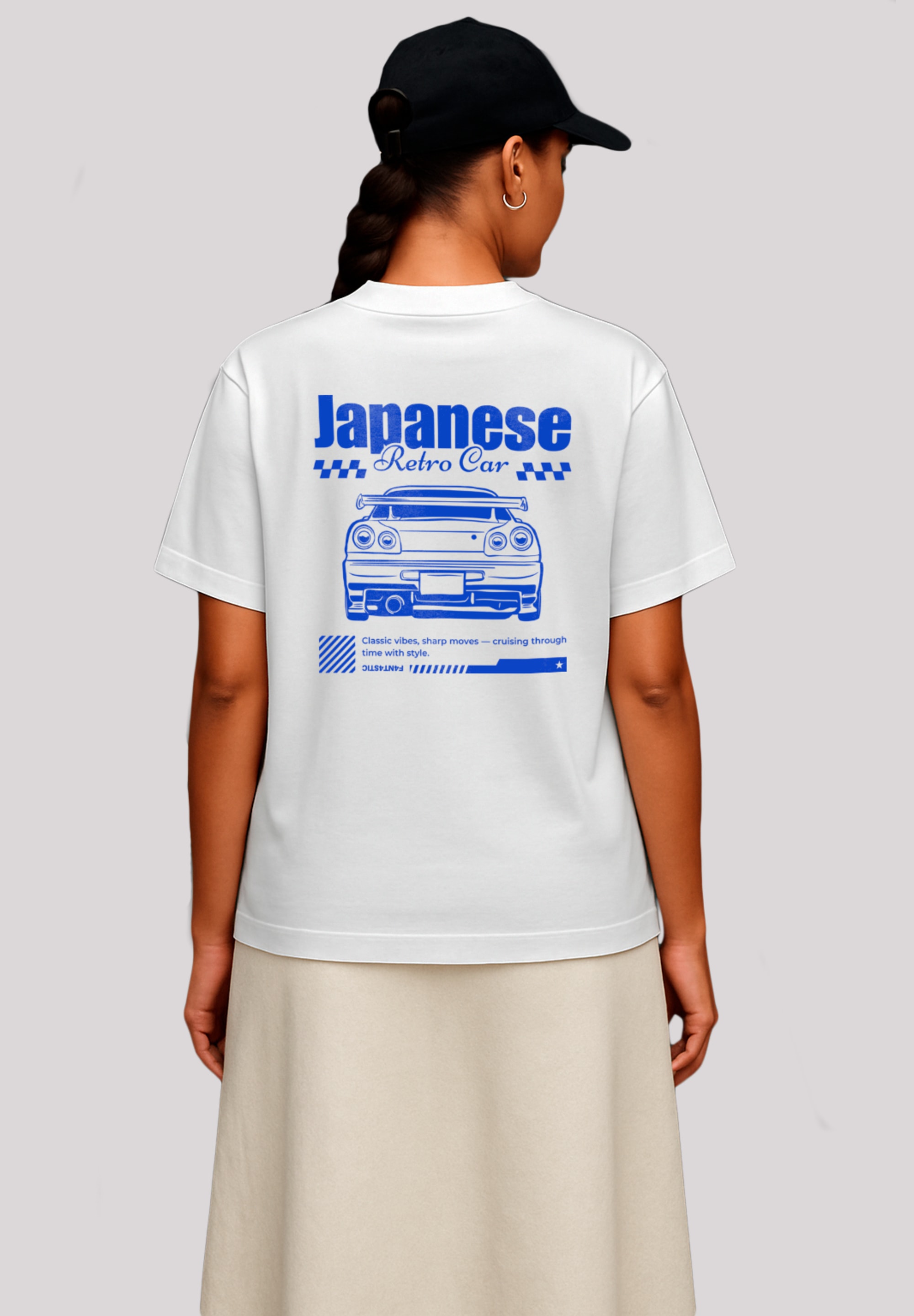 F4NT4STIC T-Shirt »Retro Car Japanese Streetstyle«, Japan Streetwear Styles