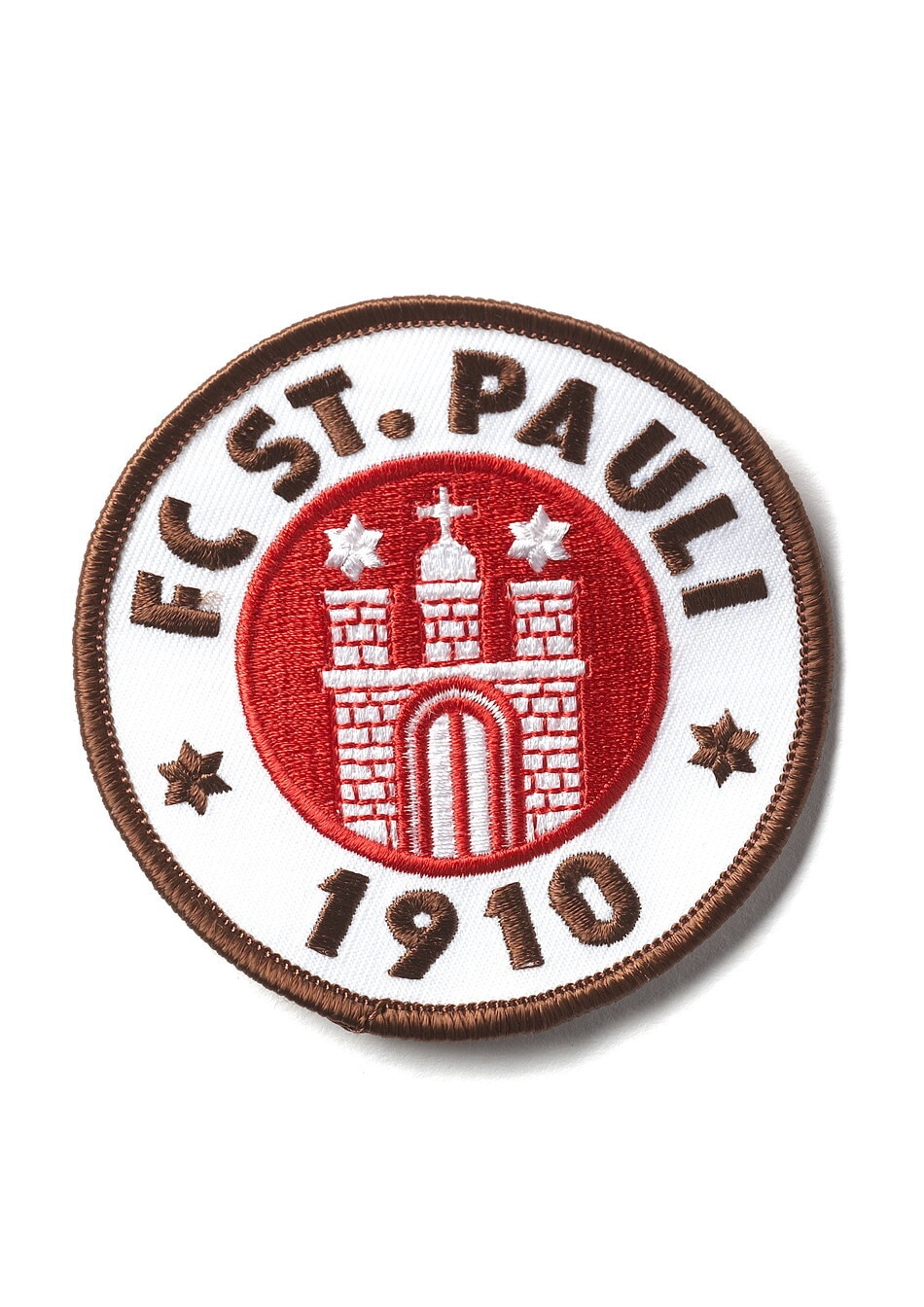 FC St. Pauli Aufnäher "FC St. Pauli Aufnäher FC St. Pauli Logo 8x8cm"
