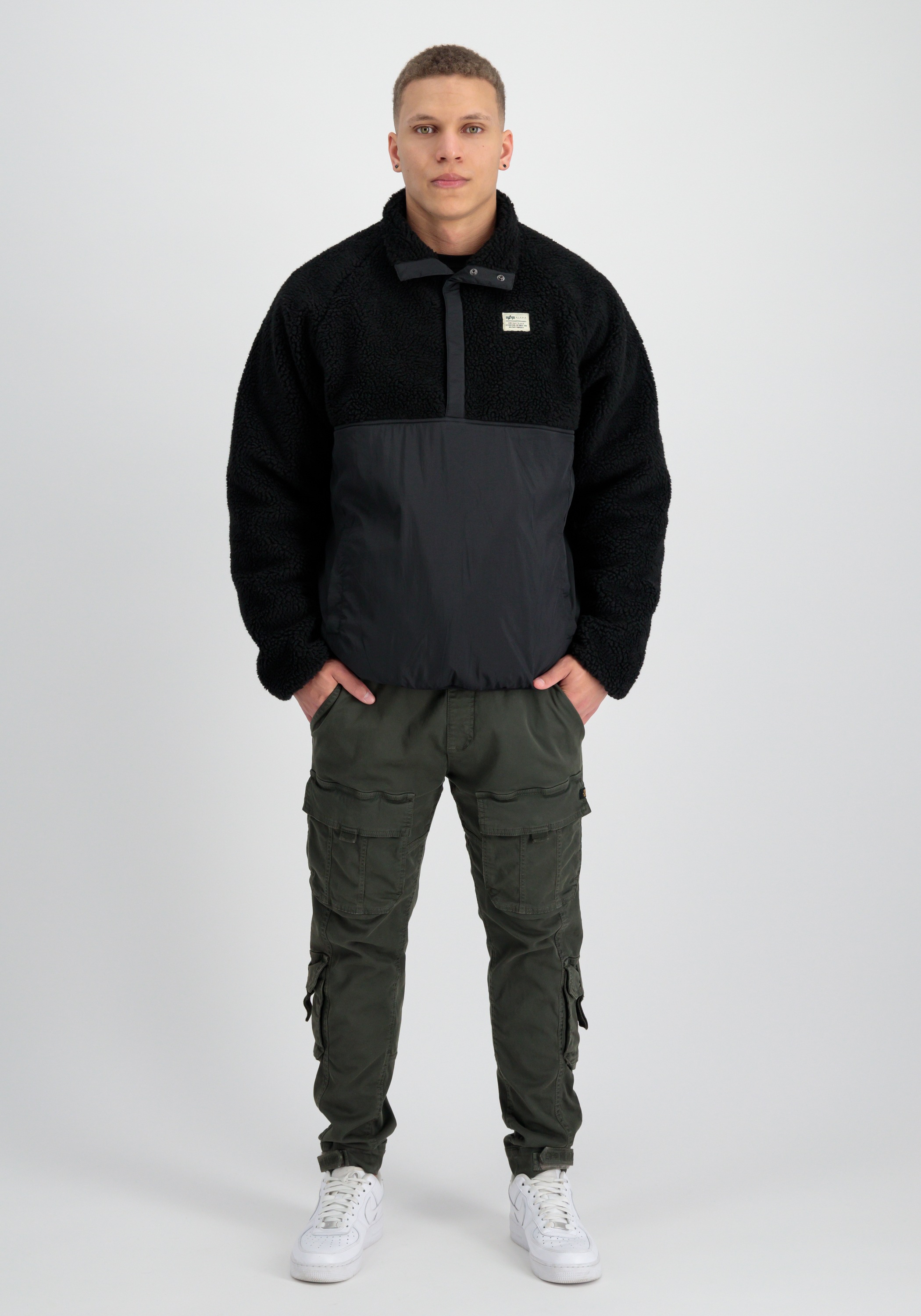 Alpha Industries Anorak »Alpha Industries Men - Outdoor Jackets Teddy Nylon Anorak«