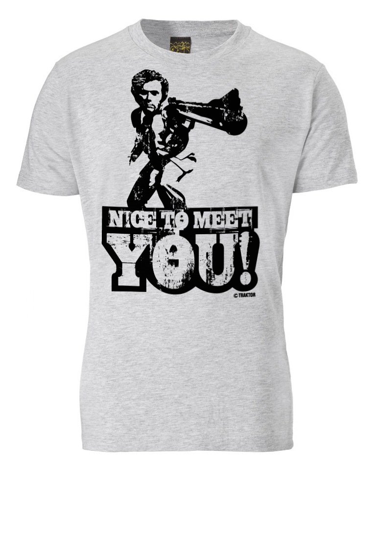 LOGOSHIRT T-Shirt »NICE TO MEET YOU«, mit Dirty Harry-Print