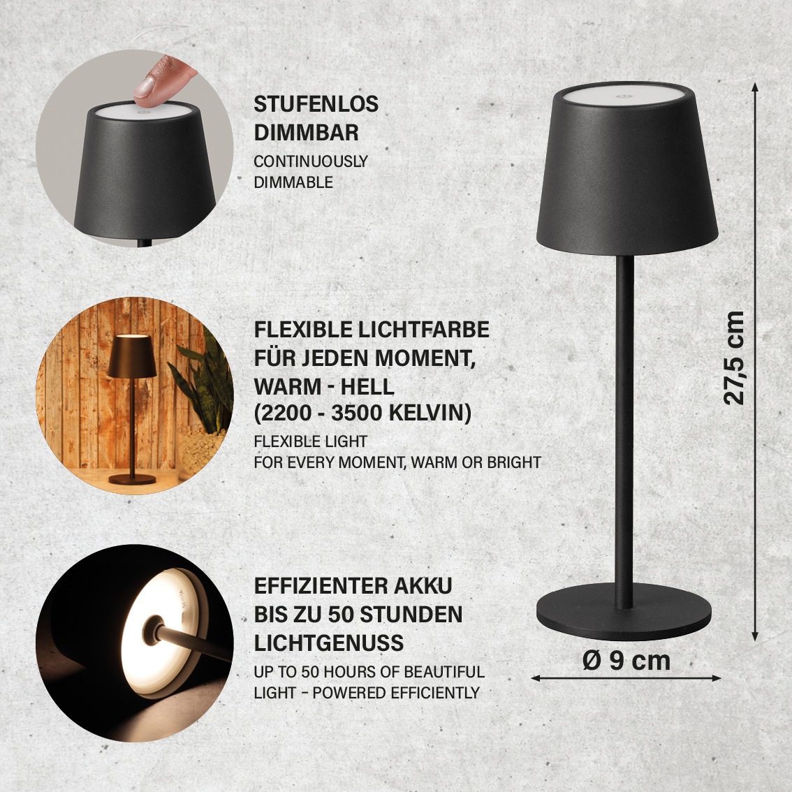 easy! BY FHL »Roxi« LED-Modul Warmweiß lange Leuchtdauer
