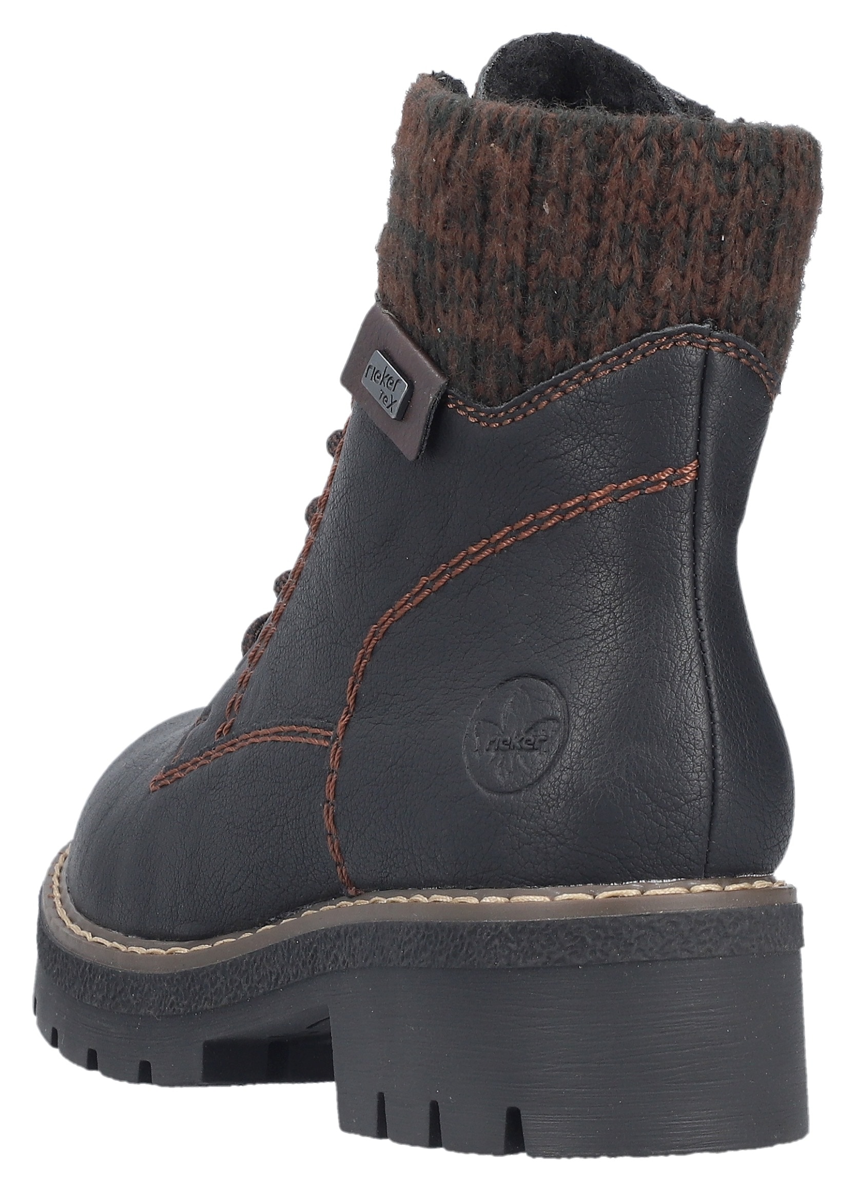 Rieker Winterstiefelette, Schnürboots, Winterboots mit wasserabweisender riekerTEX-Membran