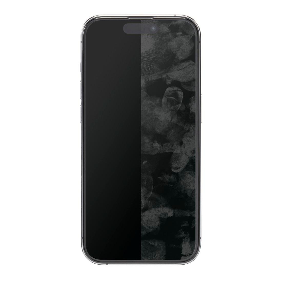 Hama Displayschutzglas »Handy-Schutzglas "Super Hybrid" für Apple iPhone 17, Montagehilfe« High-End-Schutzglas mit D3O®-Lizenz