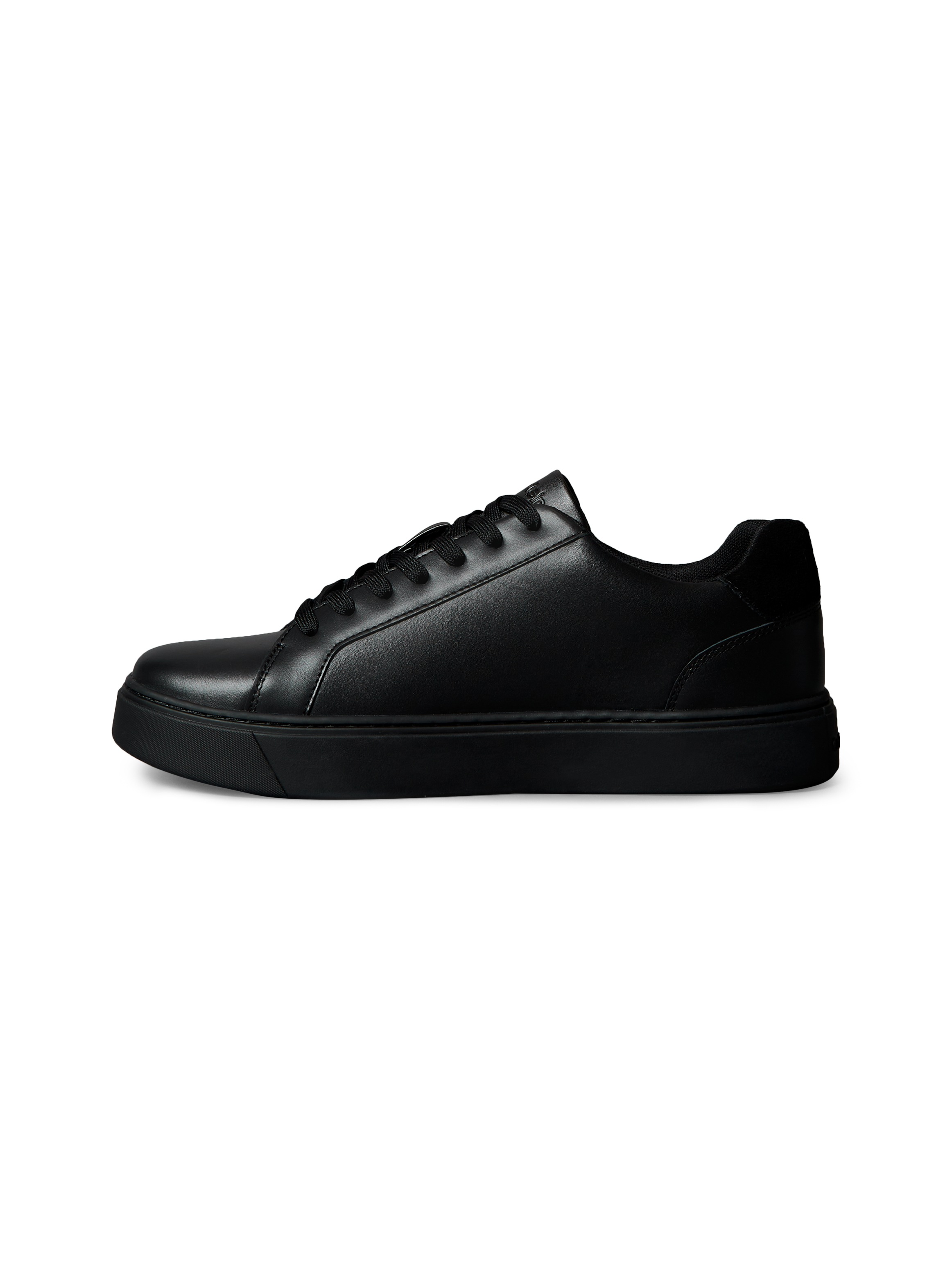 Calvin Klein Jeans Sneaker »CLASSIC CUPSOLE LACEUP LTH«, Schnürschuh, Halbschuh, Freizeitschuh mit seitlichem CK-Logo