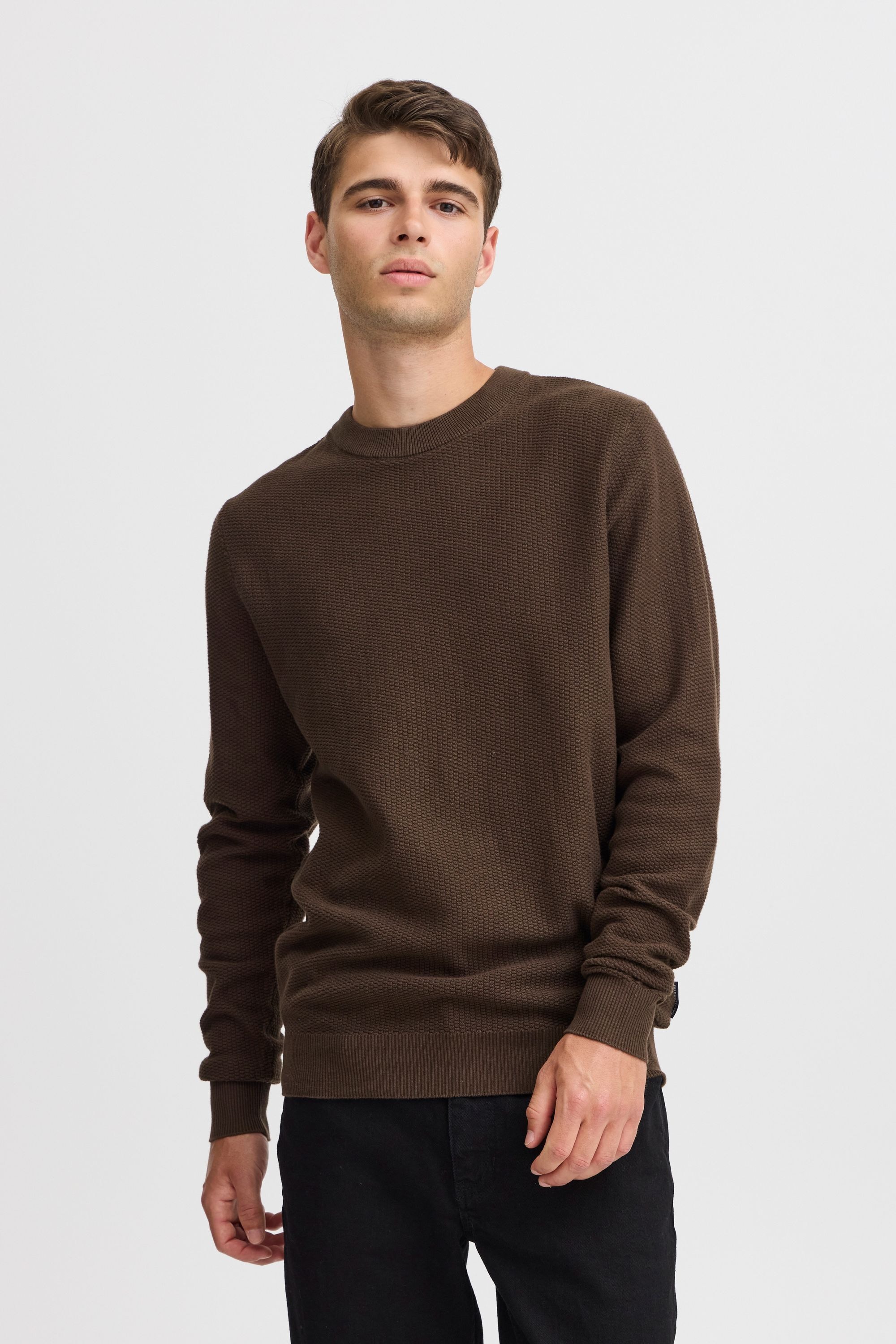 Casual Friday Strickfleece-Pullover »Strickpullover CFKARL 0160 structured crew neck knit«