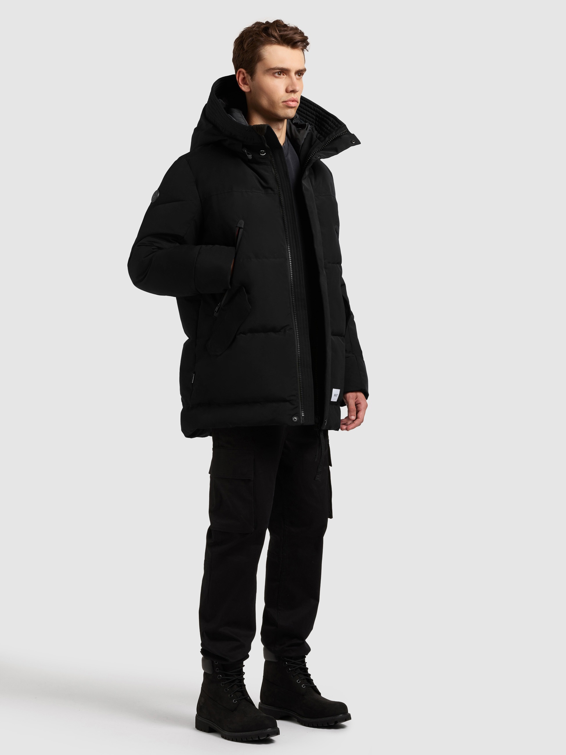 khujo Steppjacke »KANF2« mit Kapuze