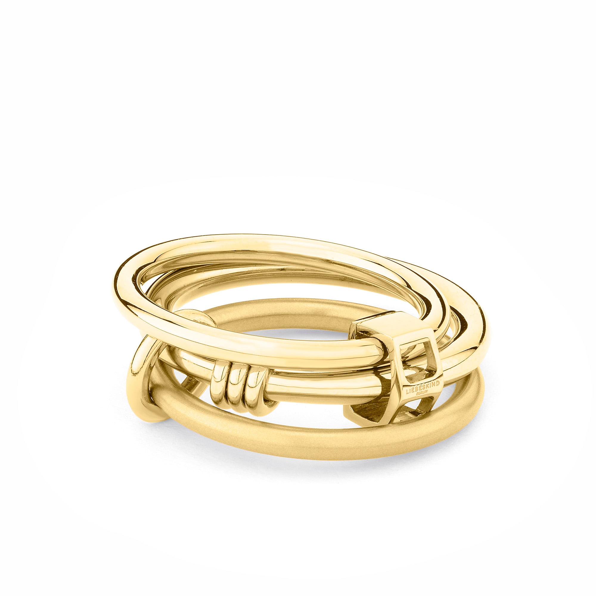 Liebeskind Berlin Fingerring »Schmuck Geschenk Edelstahl The Layer-Ring«